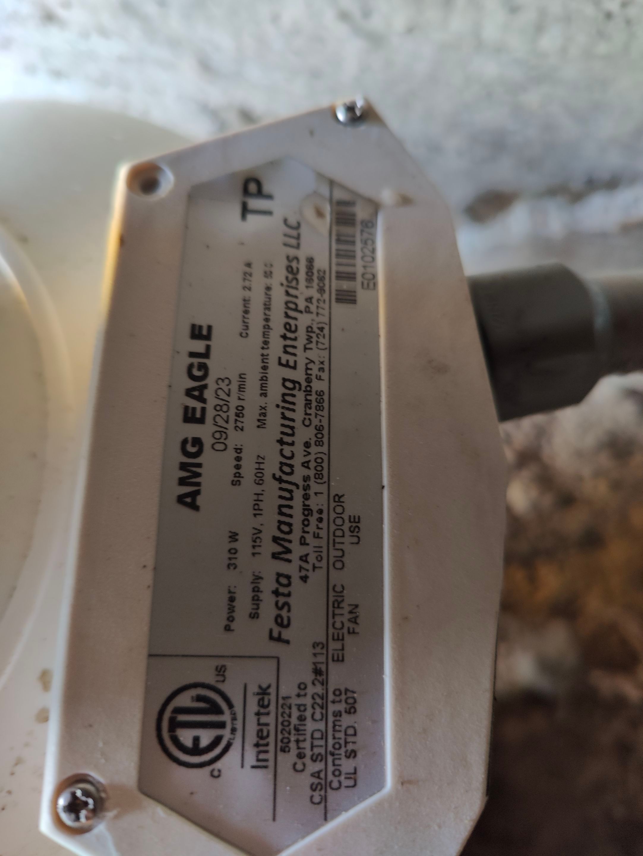 Fan Replacement on Existing System by JustRadon.Com