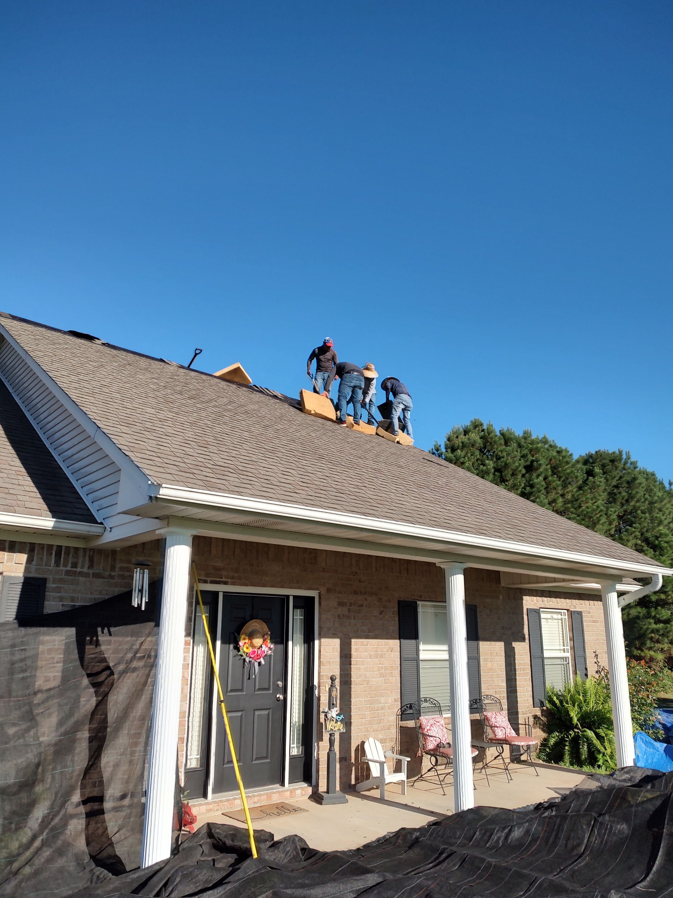 Residential Roofing Repair using Malarkey Highlander: Natural Wood by Hostetler Roofing