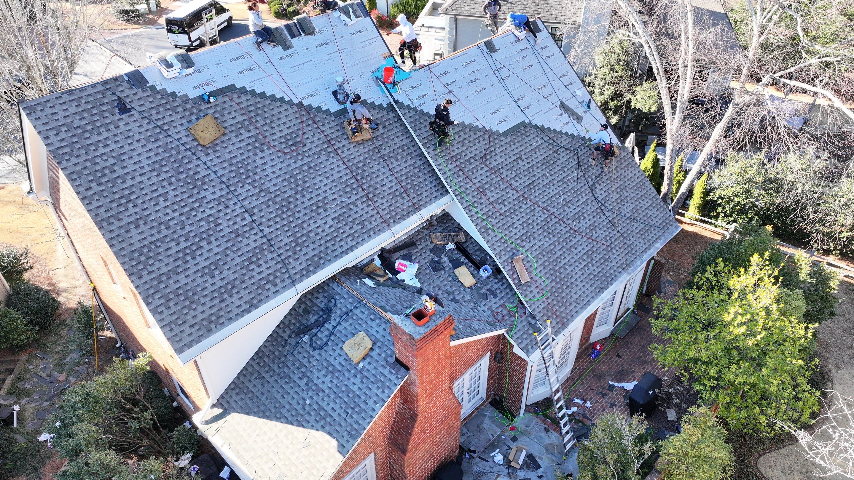 GAF Timberline HDZ in Weathered Wood by Element Pros Roofing, LLC