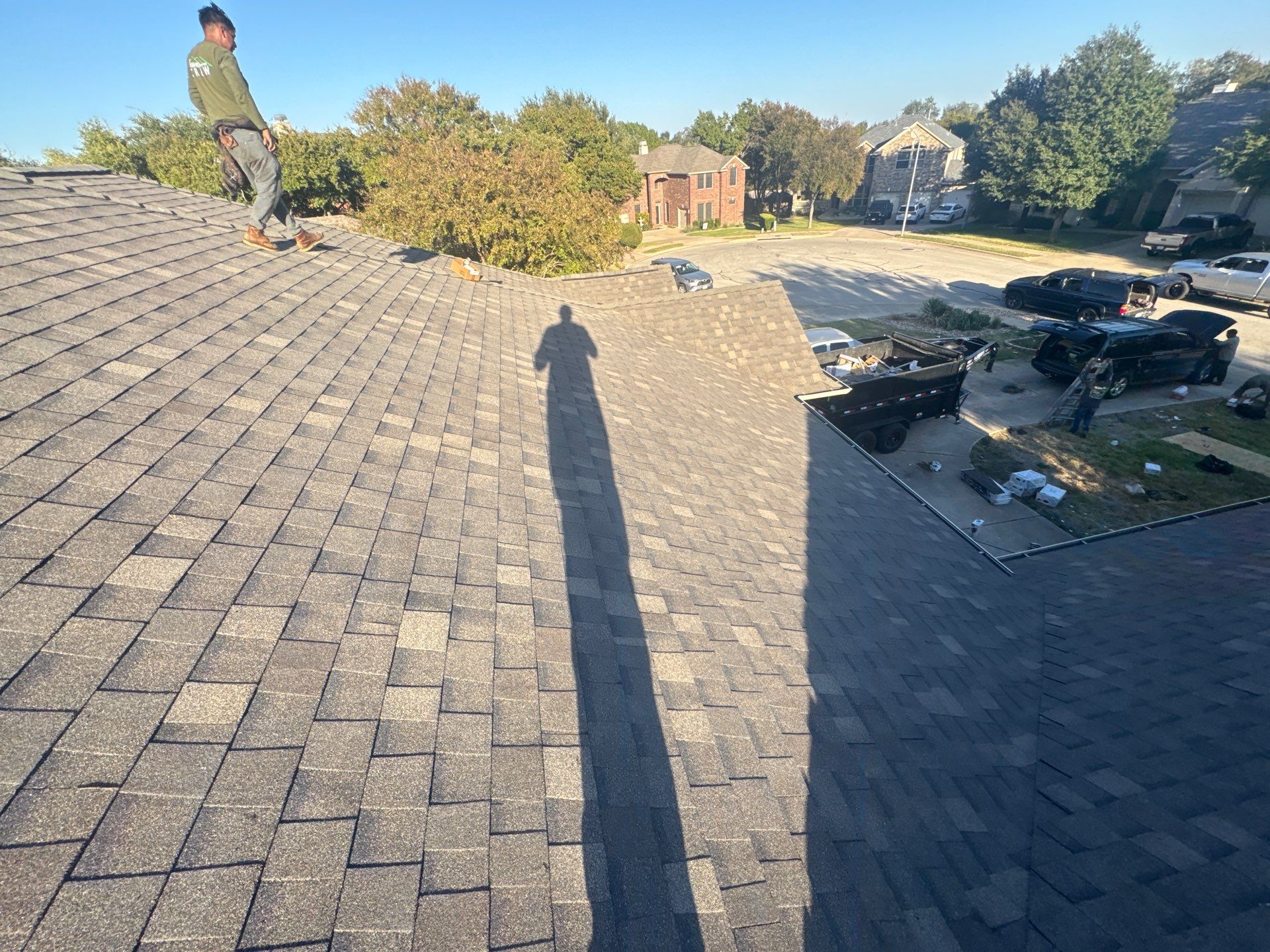 Residential Roof Replacement using ATLAS PINNACLE IR - WEATHEREDWOOD by Elite Roofing LLC