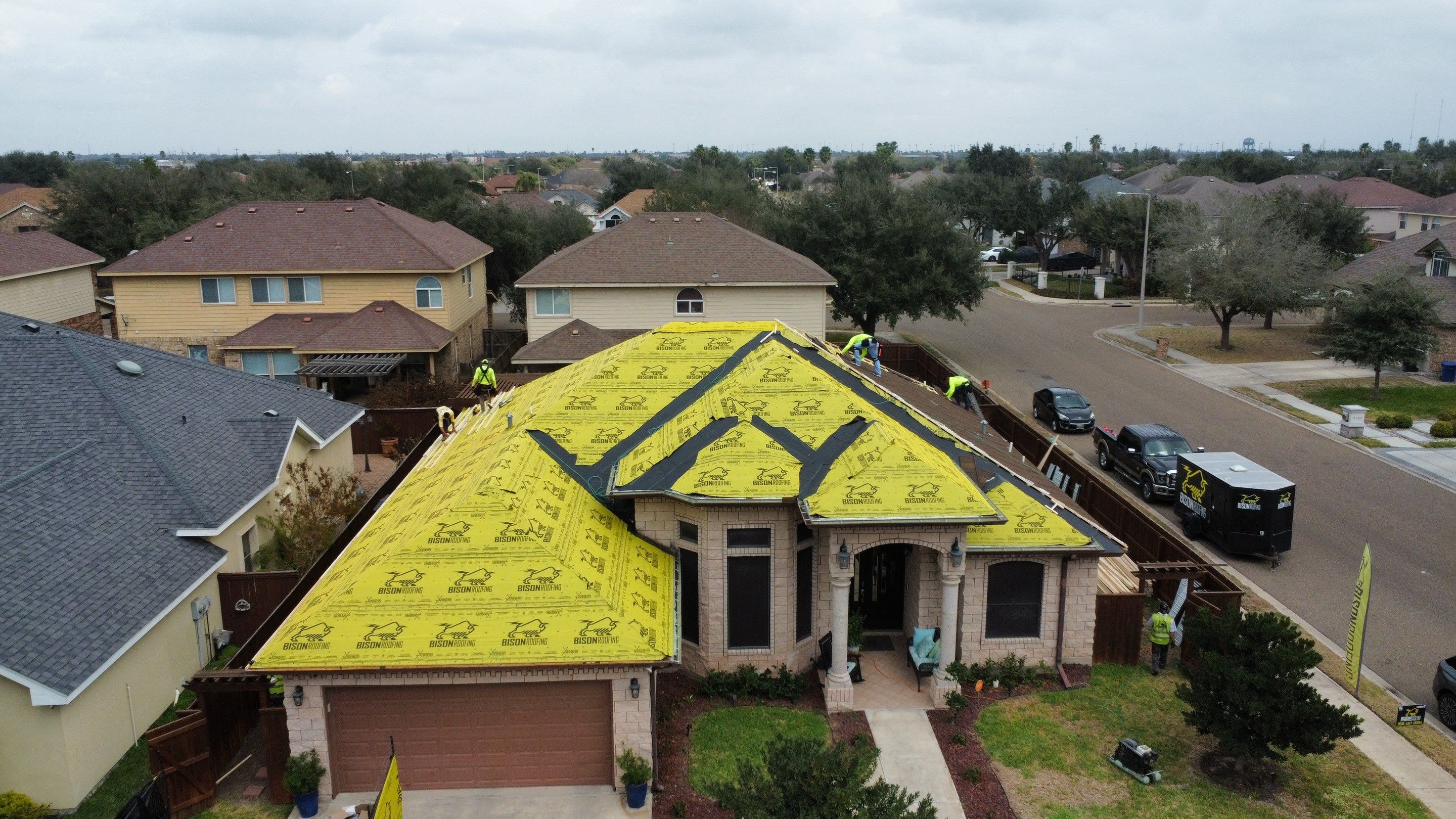 Decra Tile Roof Replacement  by Bison Roofing  