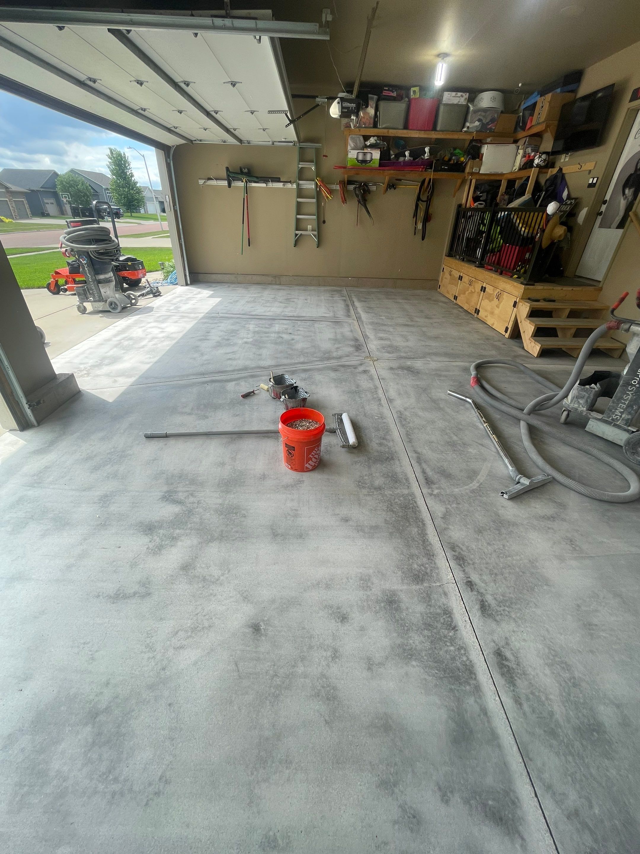 Garage Floor Coating in Tea, South Dakota by Select Painting, Coatings & Garage Cabinets