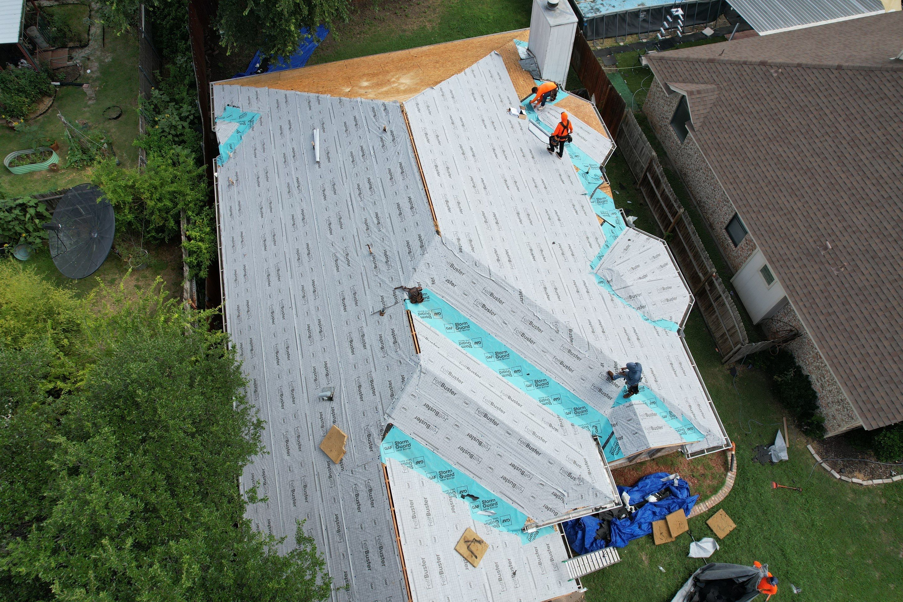 Project in Haltom City  by Zeus Exteriors