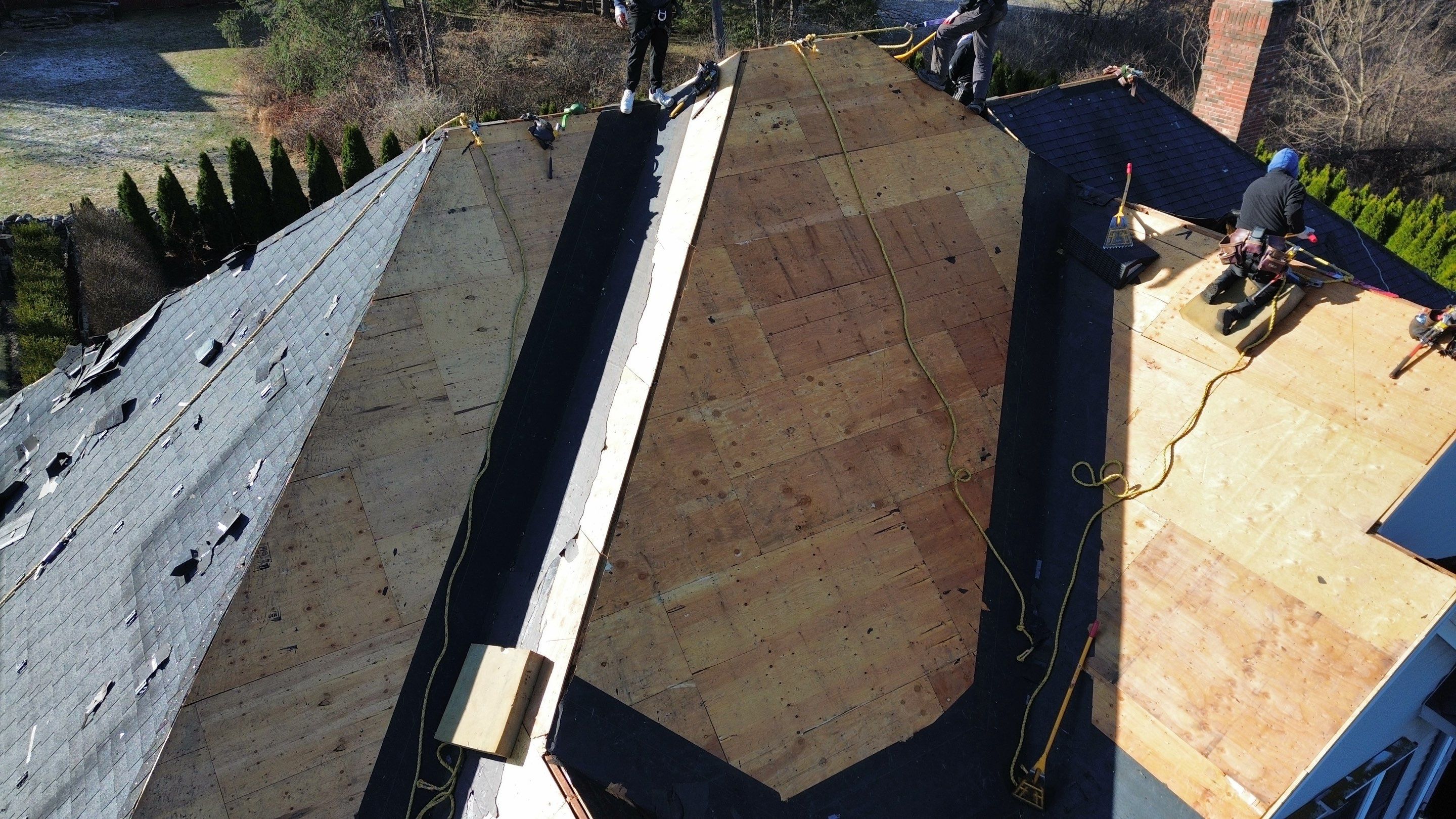 Federowicz Roof Completion by Royal Restoration CT 