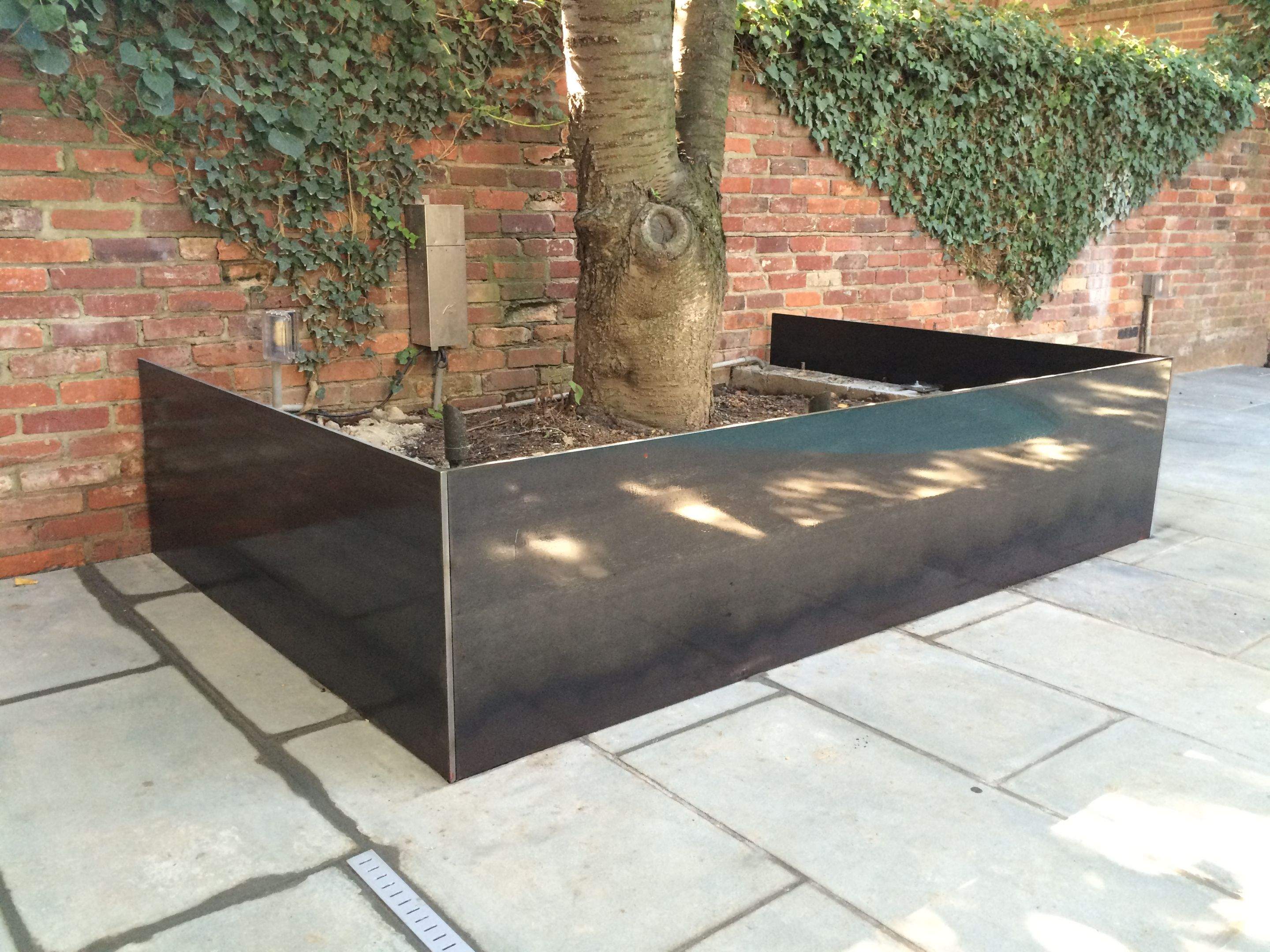 Custom Steel Tree Boxes & Planters – Urban Landscaping – Washington, DC by Capitol Iron Works