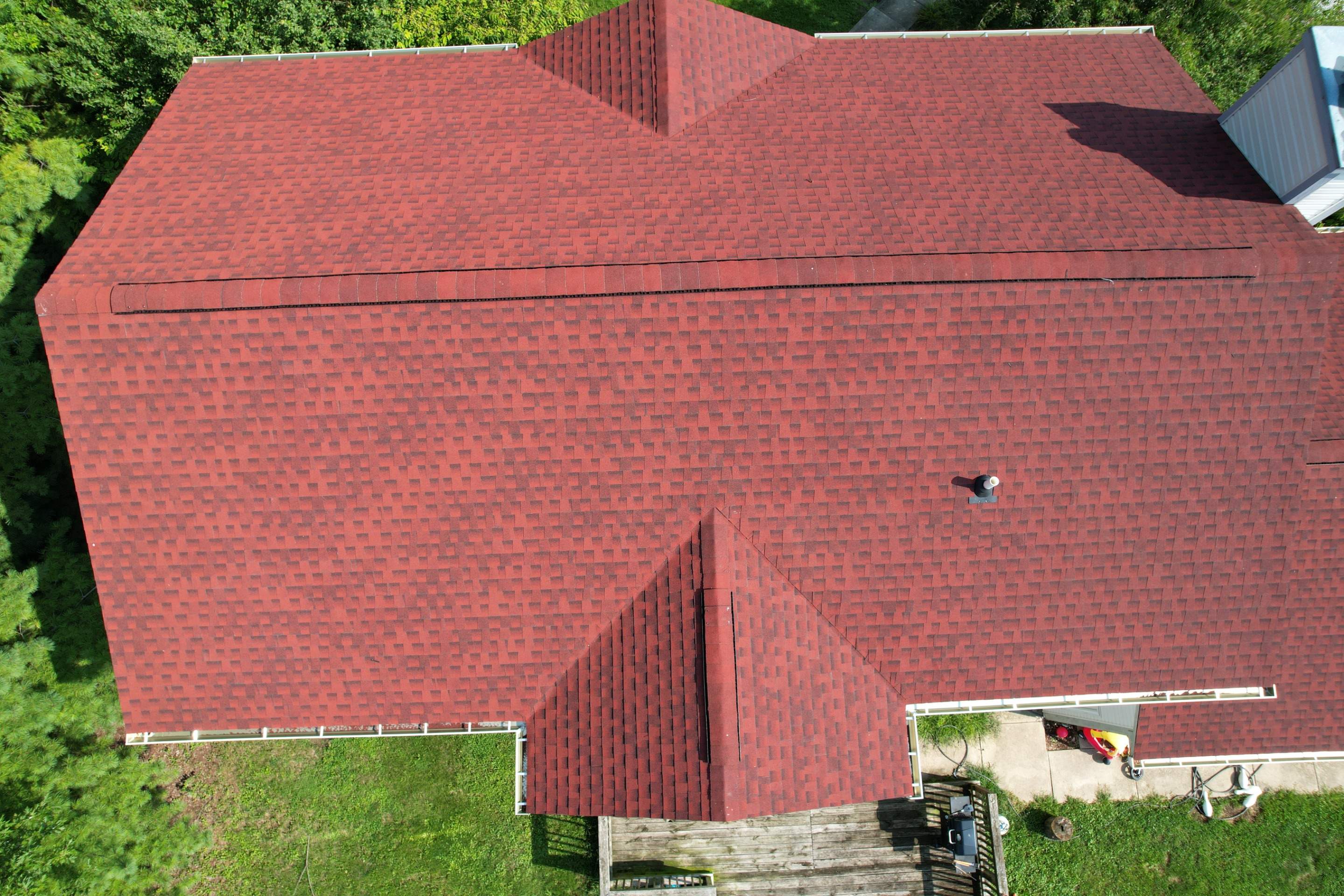 Project in Whiteland by Moss Roofing