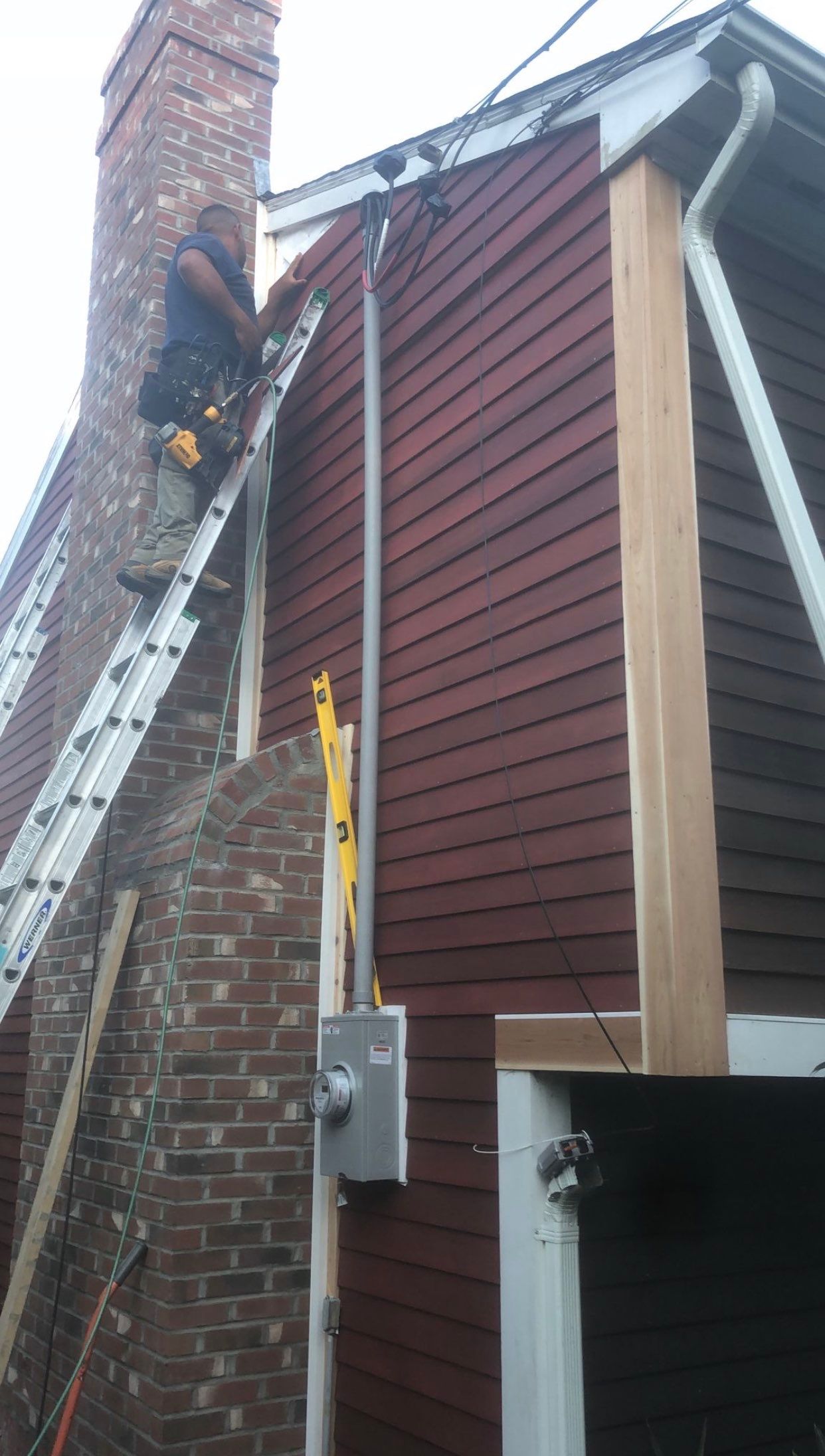 Siding Repair using Certainteed Mainstreet water intrusion by A Plus Exterior