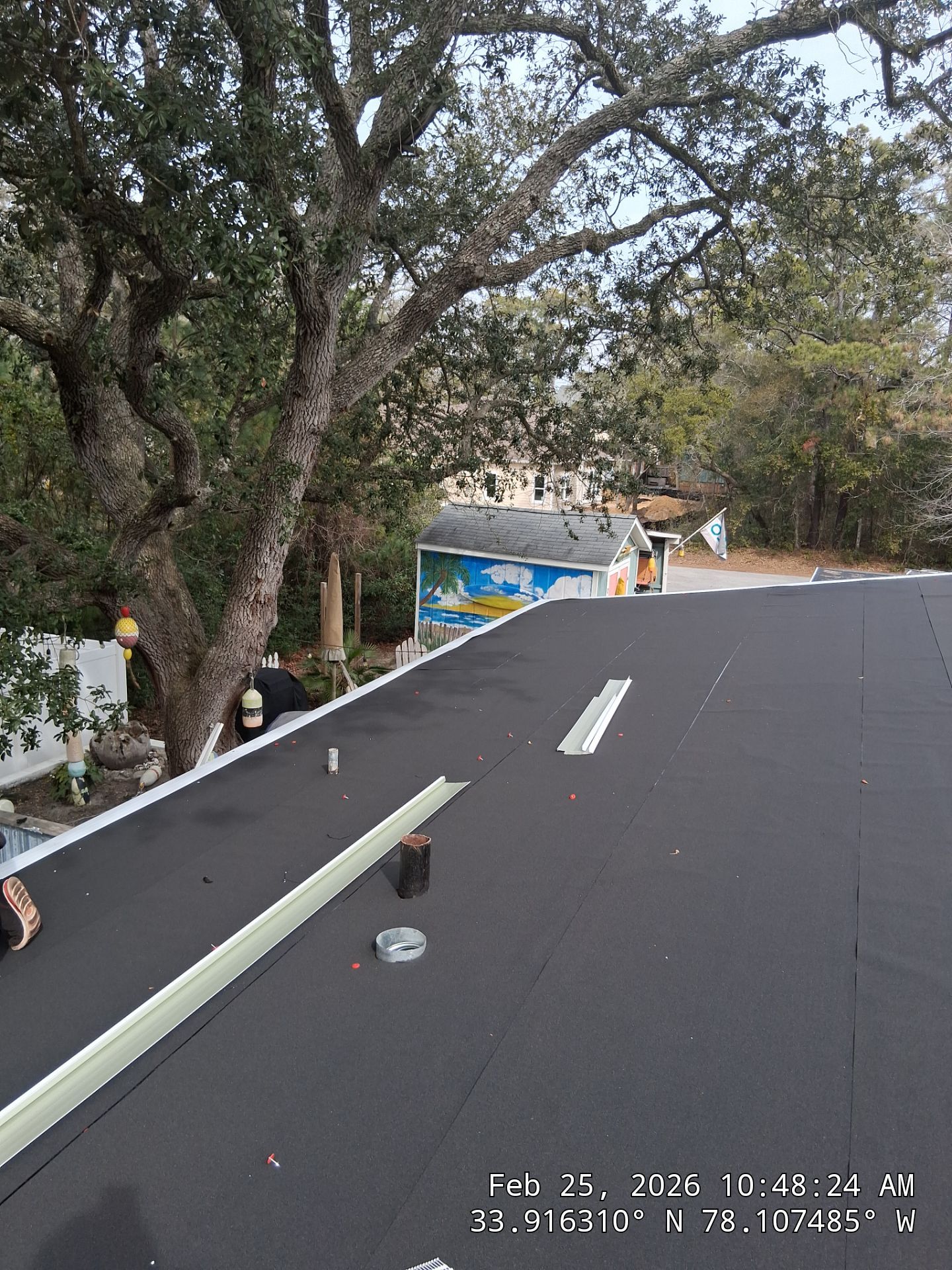 CT Landmark Pro AR MD Driftwood Roof Replacement – Oak Island, NC by RGR Construction and Roofing, LLC