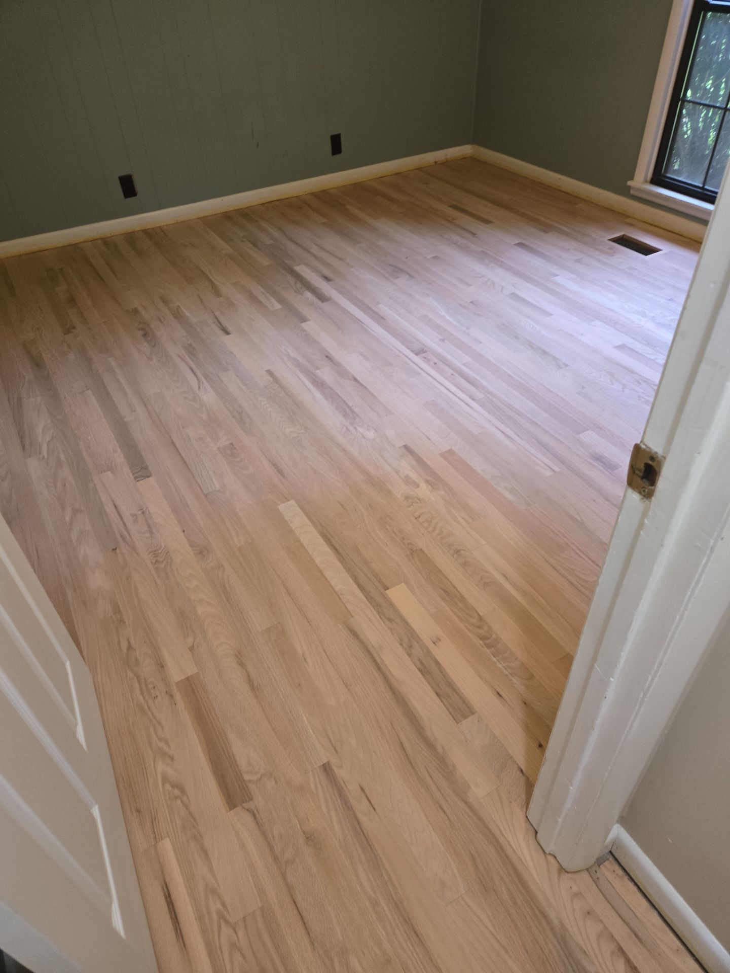 Natural Satin Refinish  by Footprints Floors of Nashville