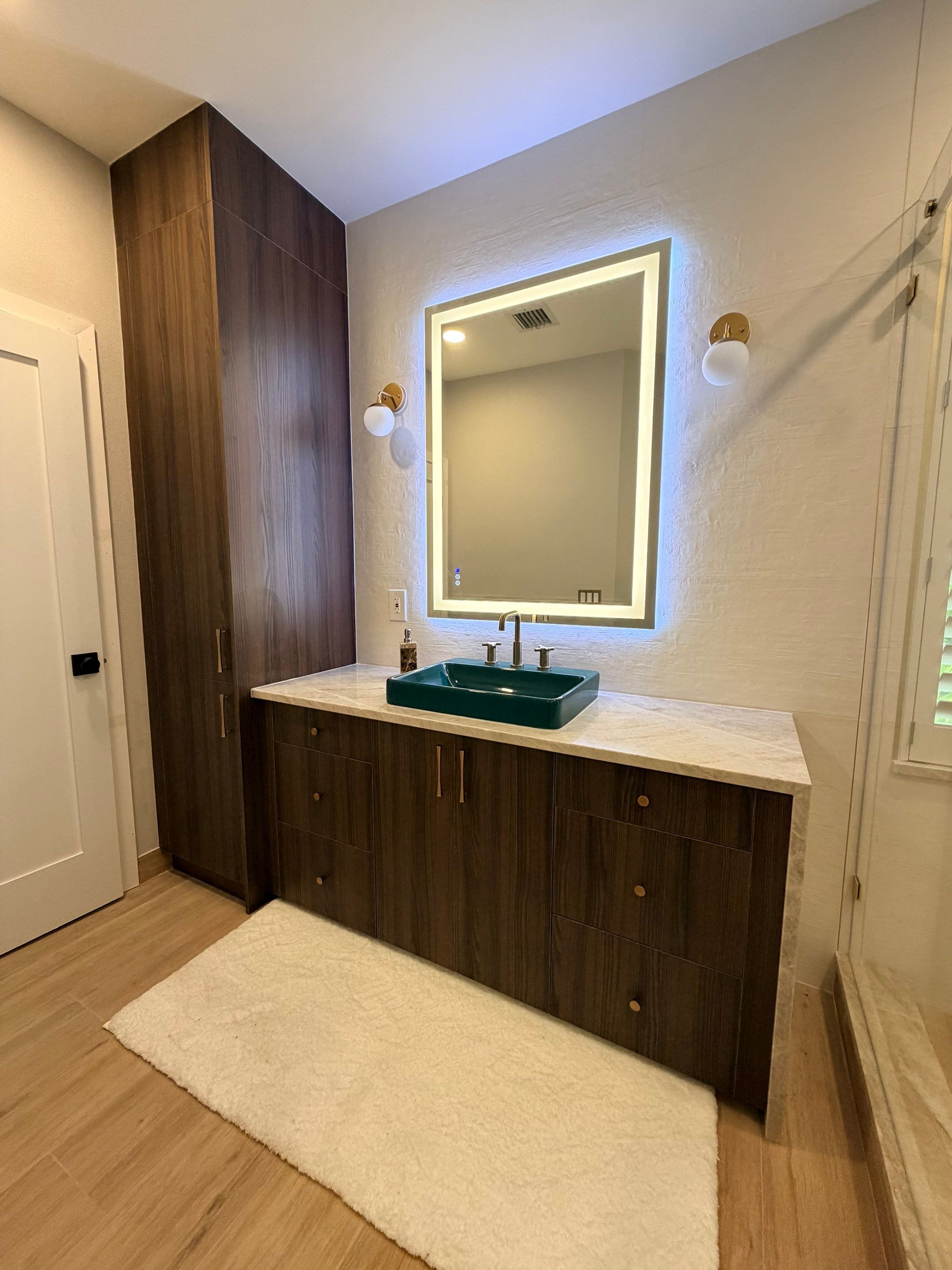 Master Bathroom, Main Floors & Powder Room - Delray Beach by Hevi Tile