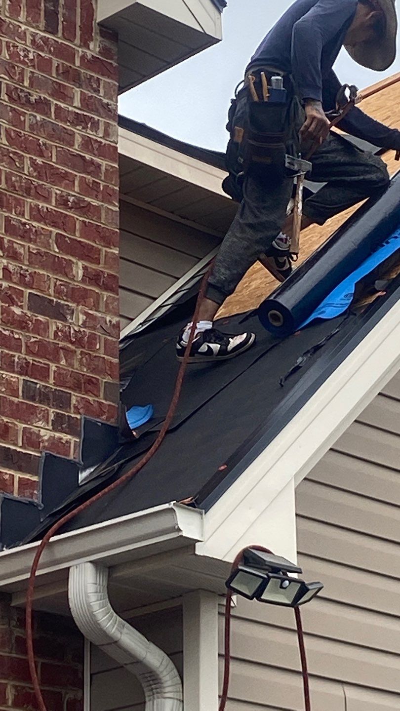 Residential Roofing Installation using Owens Corning by Inspector Roofing and Restoration