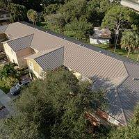 24ga 1.5" Snap-Lock Buckskin  by Total Roofing System The Metal Roof Experts