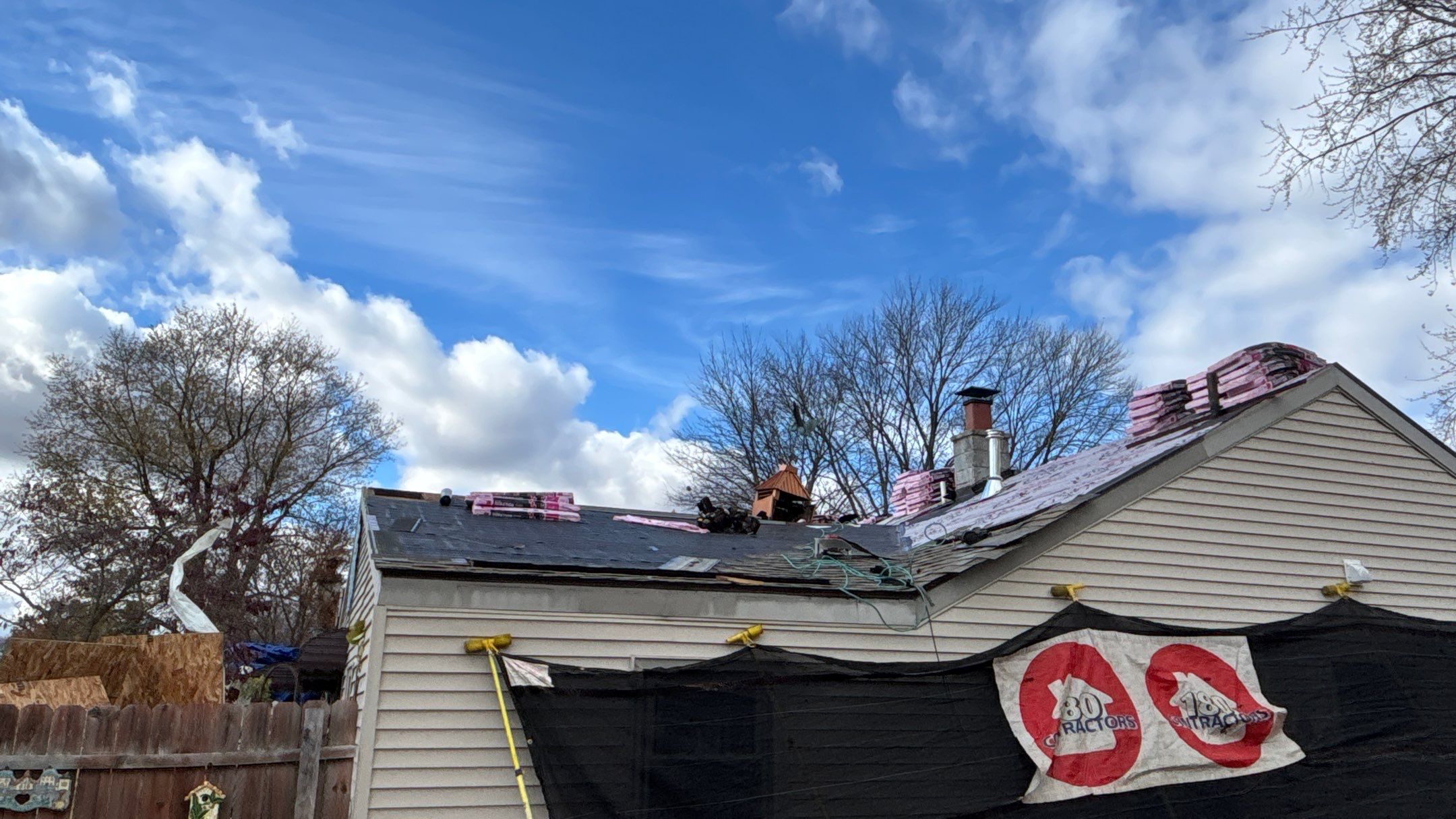 Roof Replacement using Owens Corning Aged Copper by 180 Contractors