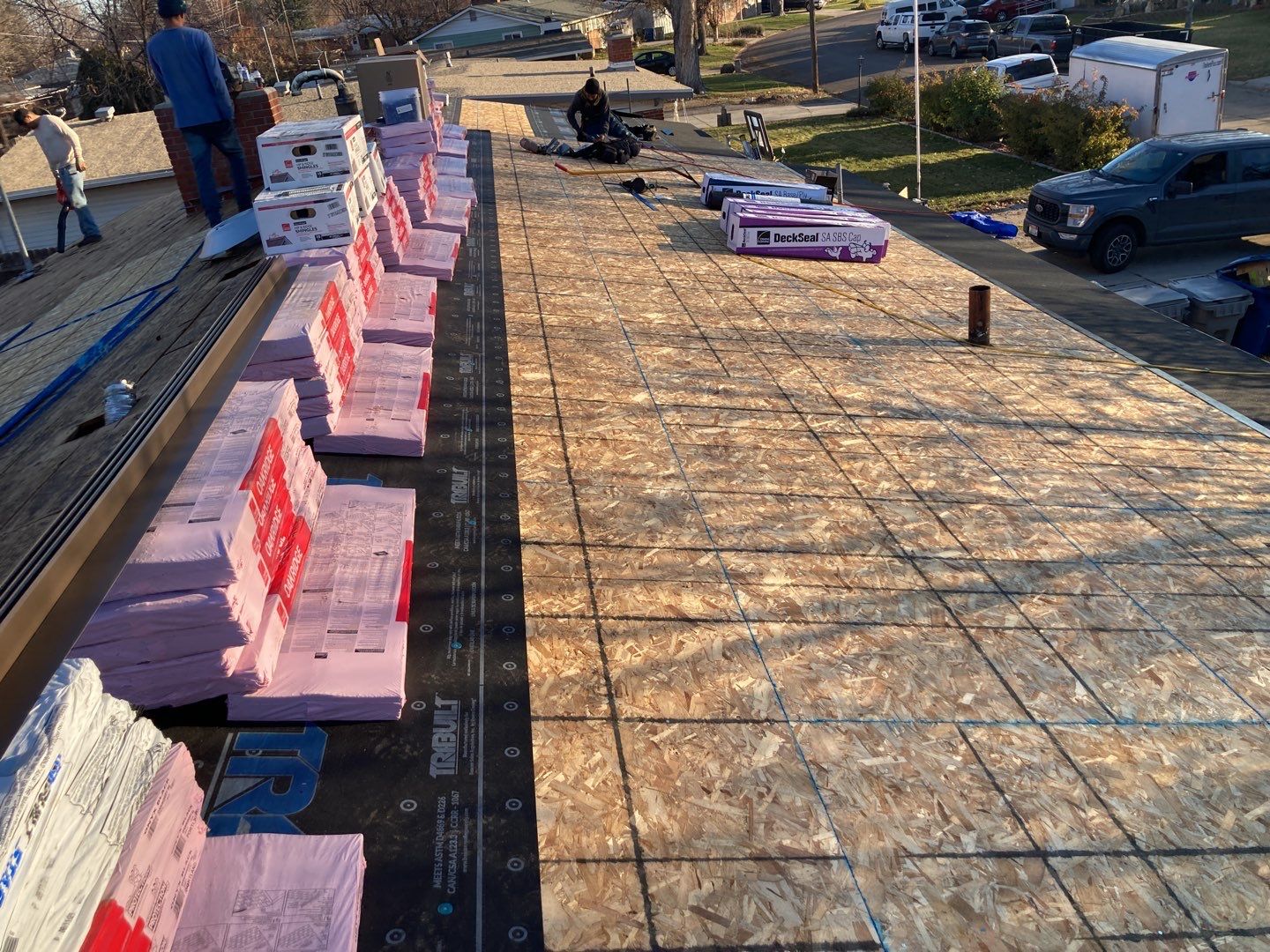 Meridian Single Level Residential Roofing Installation by ID Roofing LLC