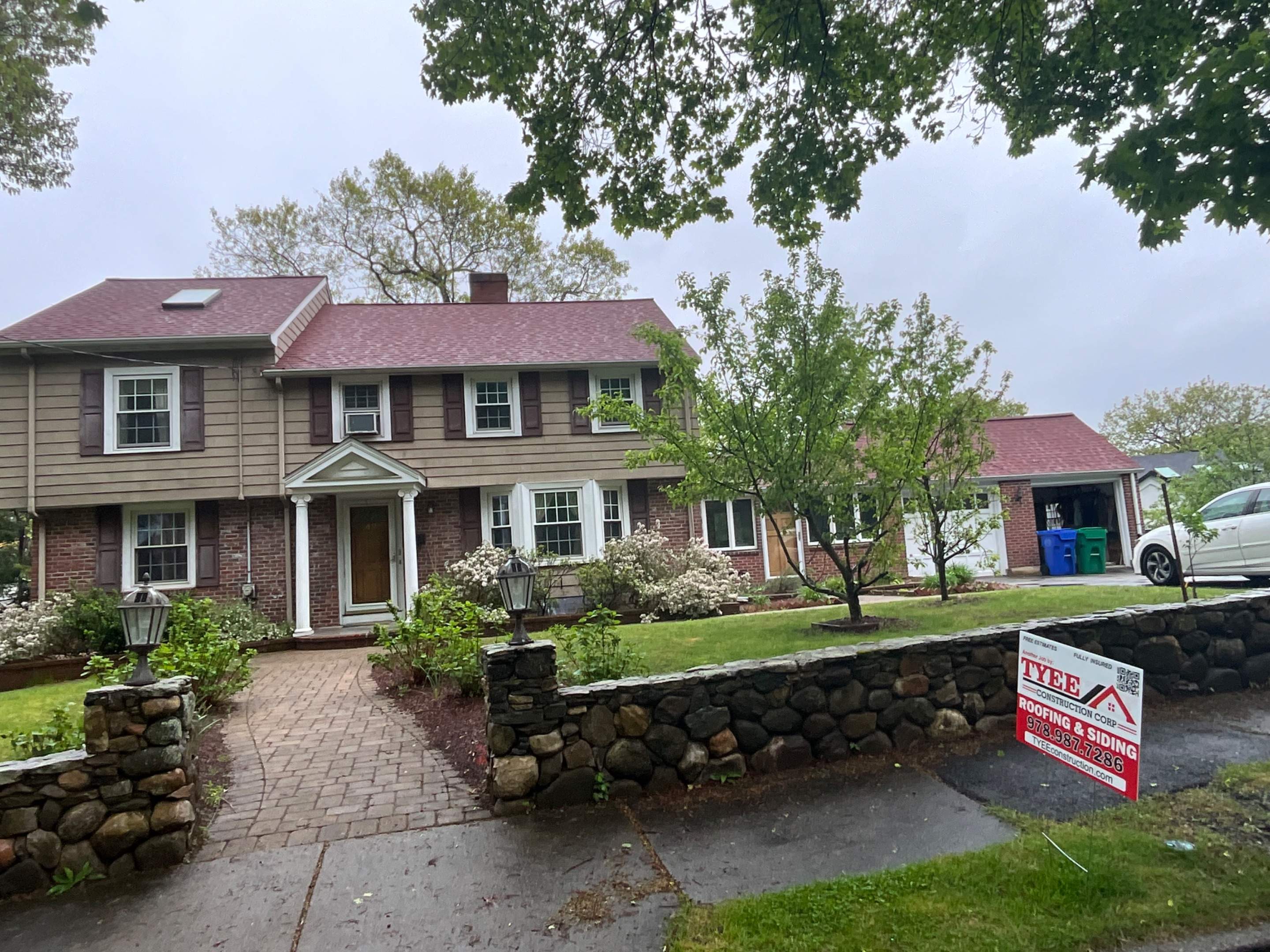 Tyee Roofing Installing  by Tyee Construction Corp