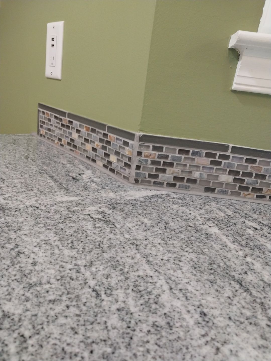 Kitchen Remodel using Caulk  by Laser Focused Solutions LLC