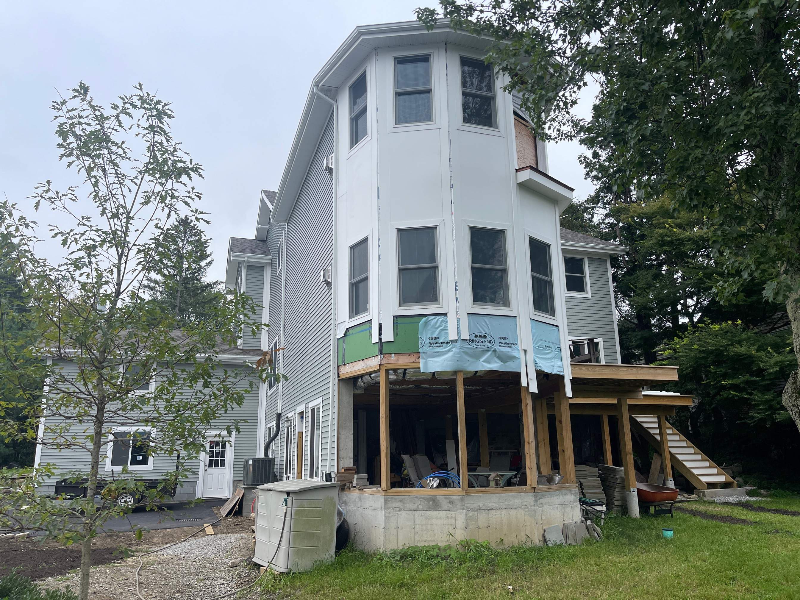 Siding Installation using Certainteed Mainstreet Seagrass by A Plus Exterior