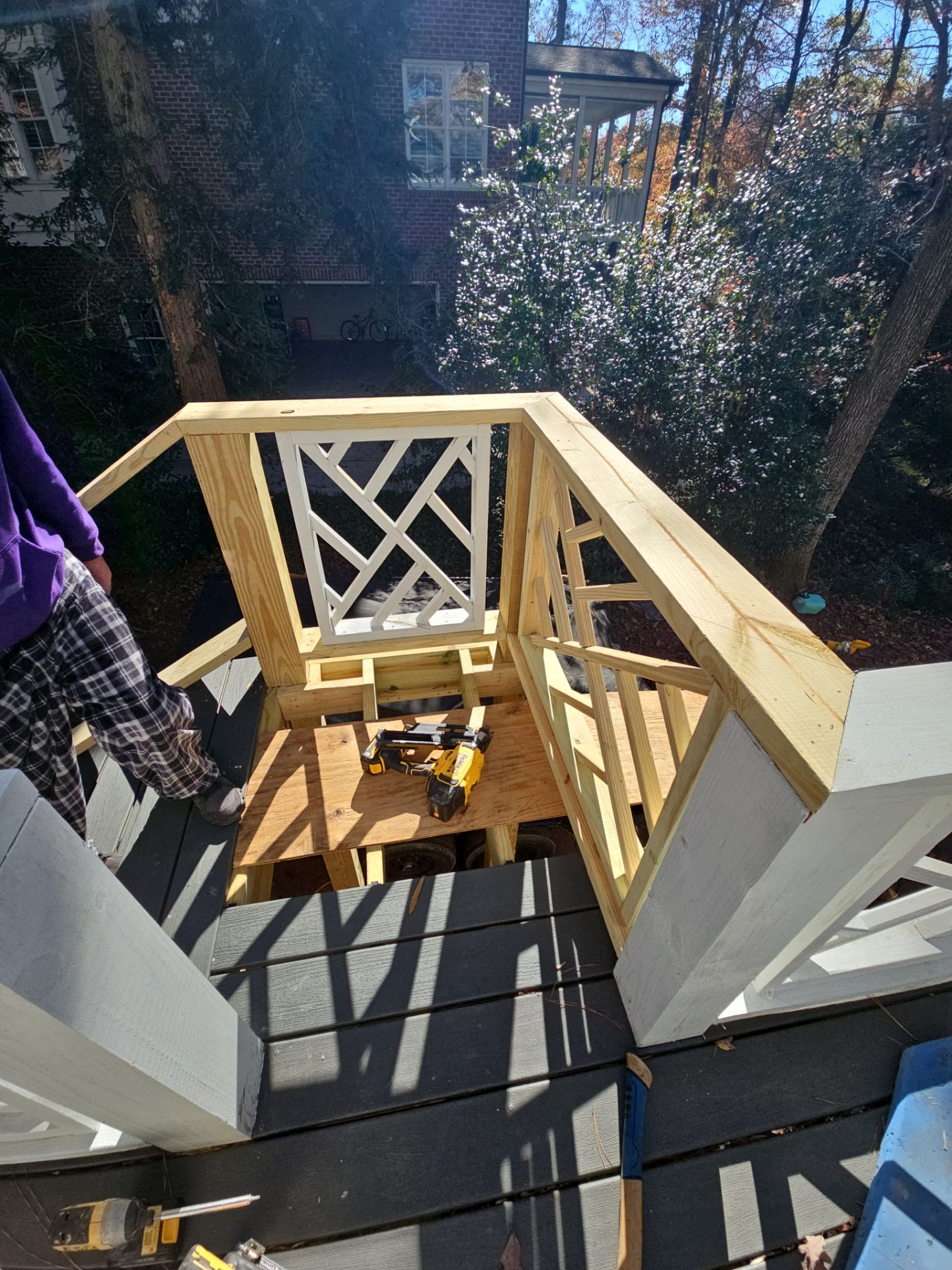 Custom Railings, Deck Support Installation, and Professional Deck Painting by Billy Weatherspoon Contractor