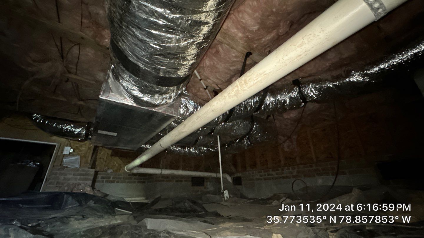 Trane Package Unit Installation by Nick's Mechanical LLC.