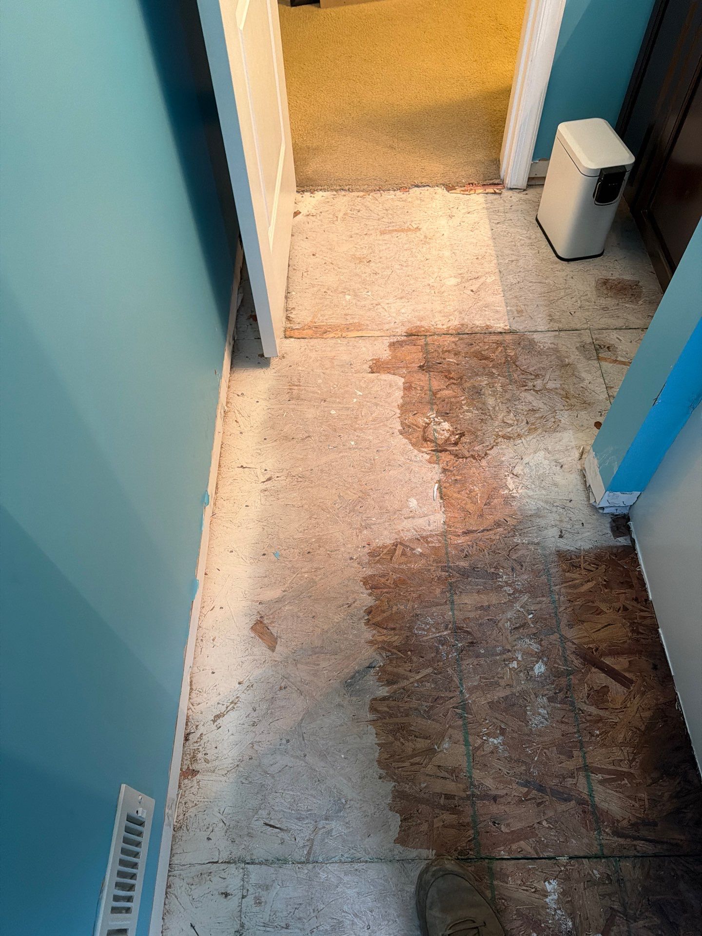 Bathroom Flooring & Ceiling Drywall Repairs by Laser Focused Solutions LLC