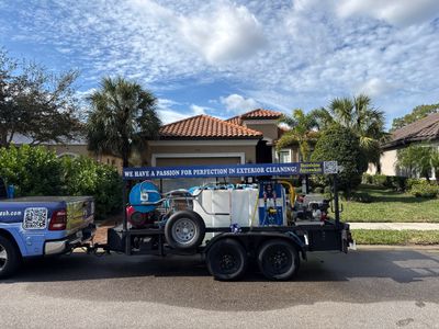 Tile Roof Cleaning (No Walking on Roof) – Artisan Lakes, Palmetto, FL