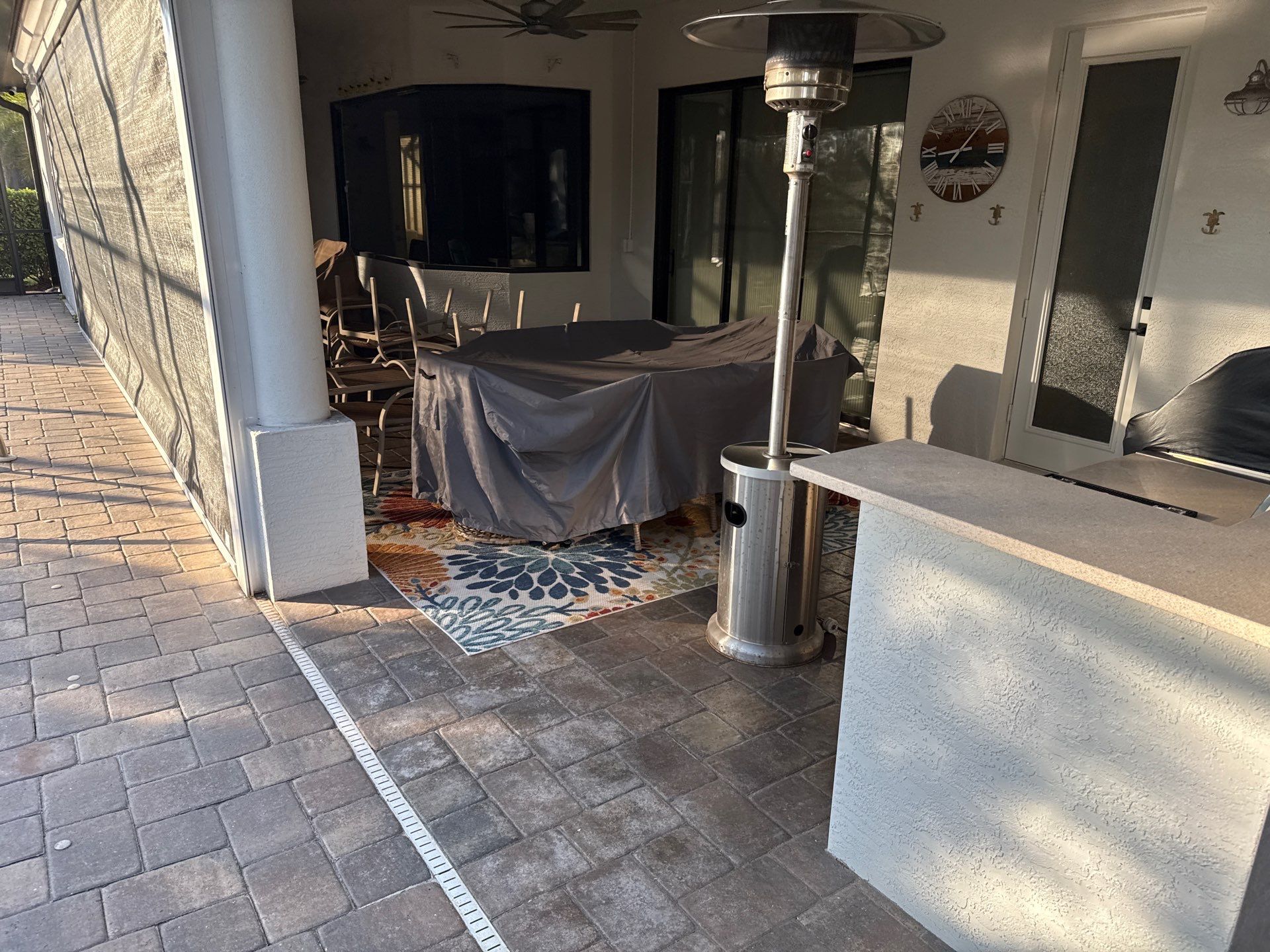 Flat Tile Roof, Paver Pool Deck & Driveway Cleaning | Cove at Twin Rivers, Parrish FL by Sunshine AquaWash