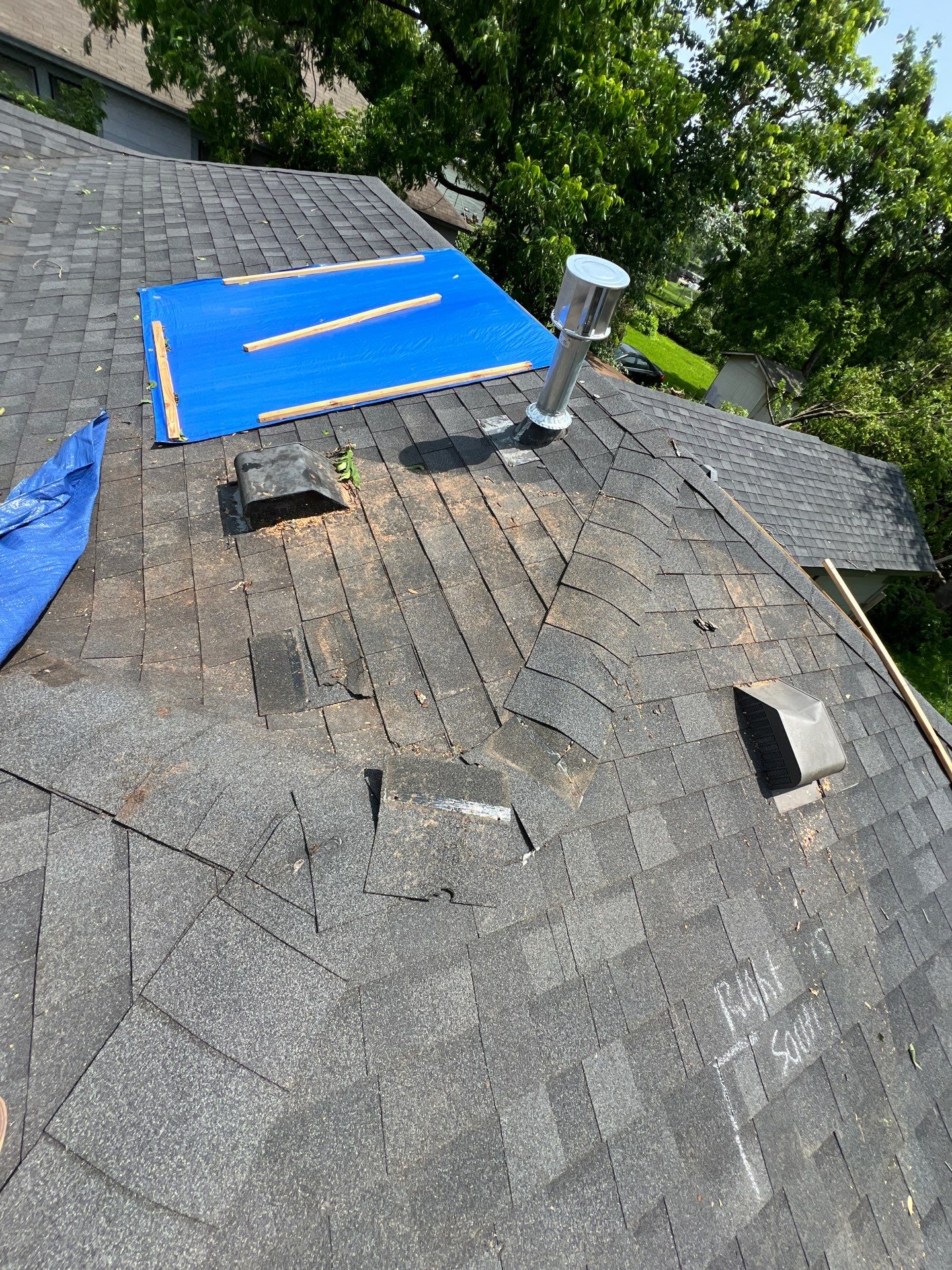 Residential Roofing Repair using Owen's Corning Duration (Lifetime) Shingles by Roof Repair Company