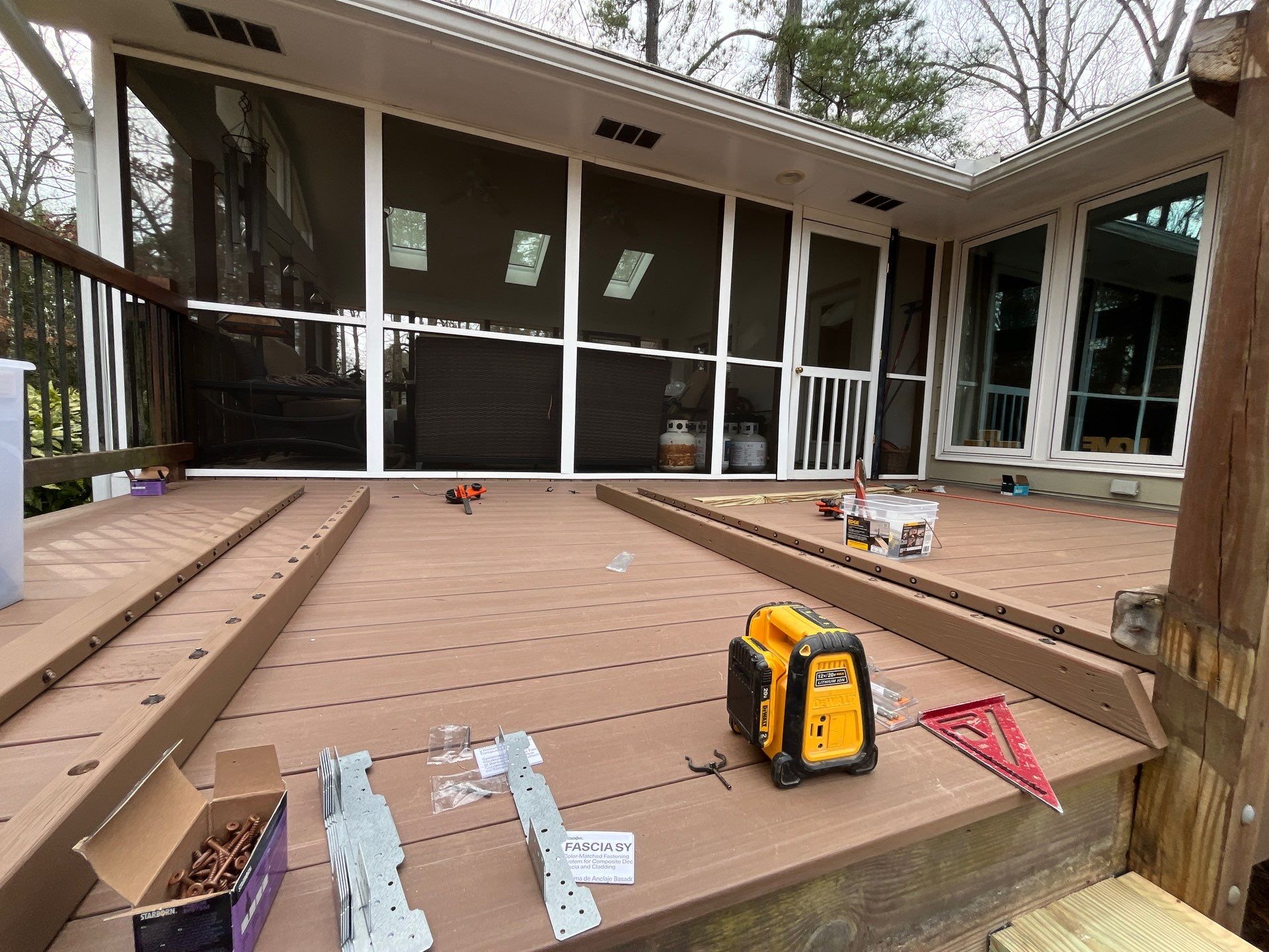 Deck Resurface using Deckorators Summit Series Decking by Nelson Exteriors 