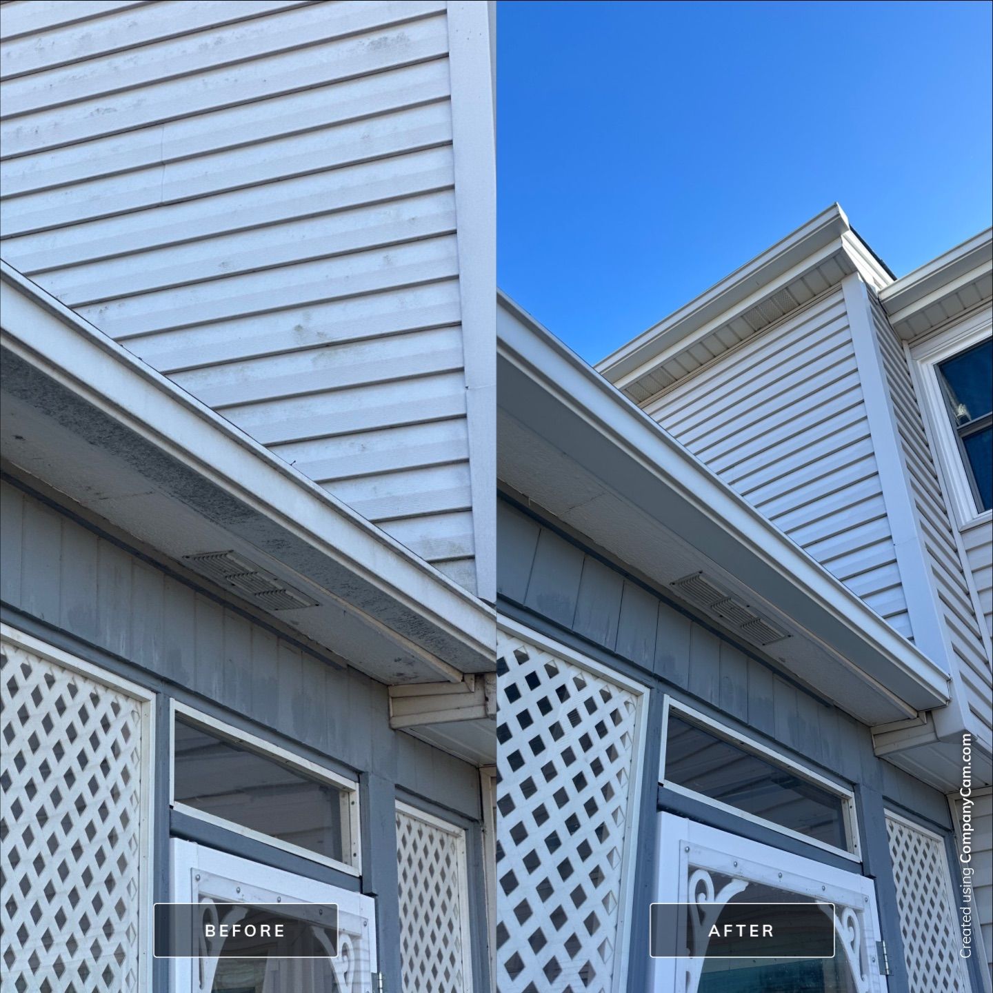 Project in Carol Stream by Simmons Power & Soft Washing