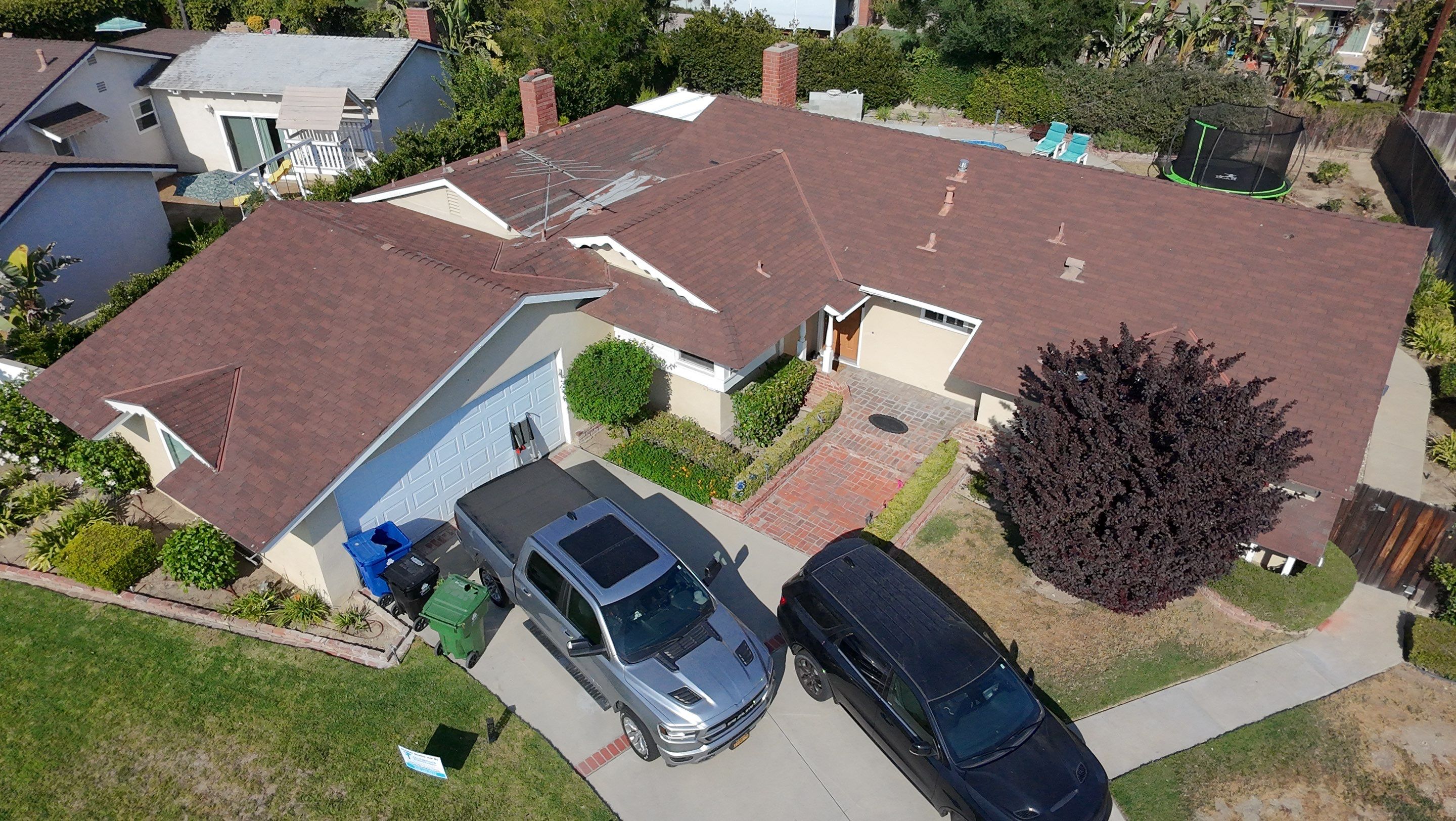 Residential Reroofing Project in West Hills  by Hull Brothers Roofing