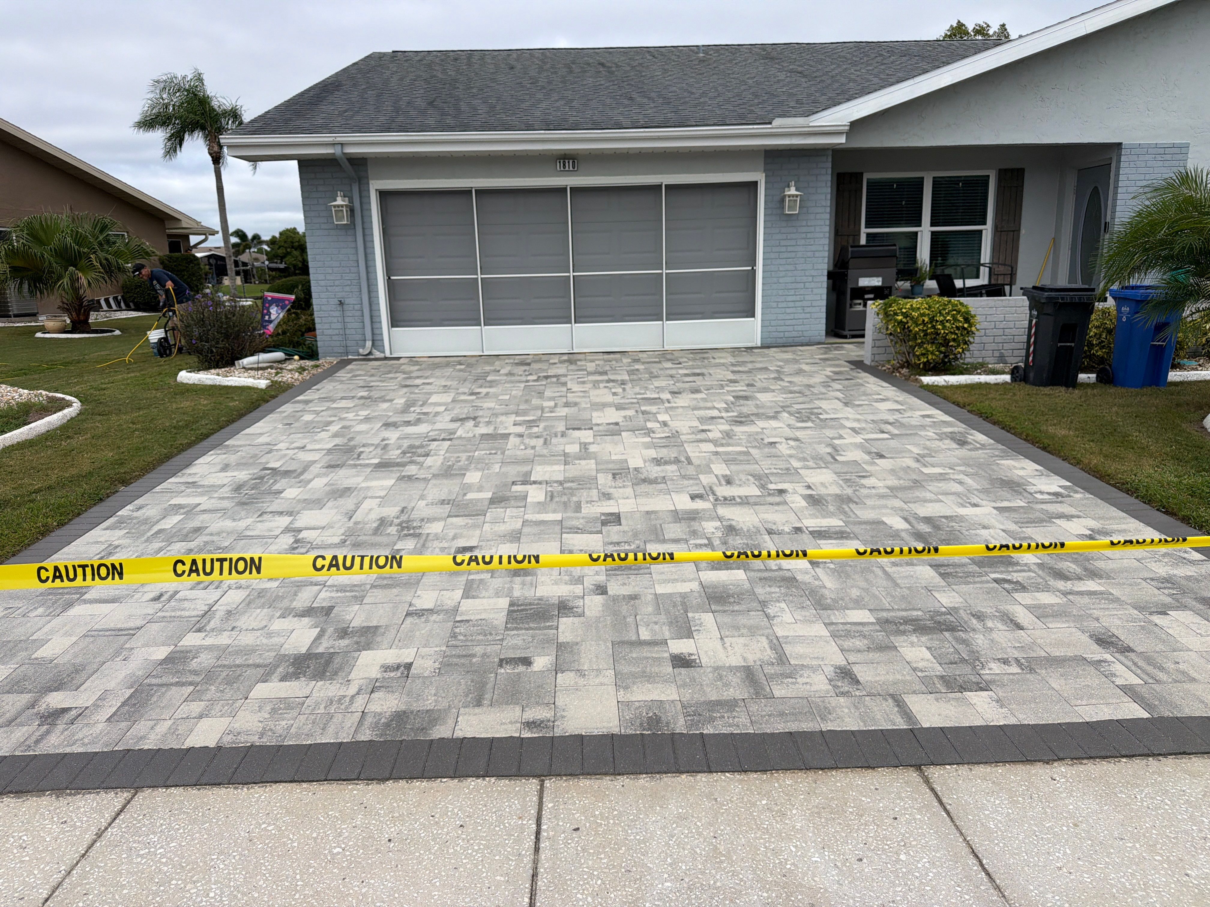 Sun City Center Paver Driveway and Porch Sealing by Supreme Paver Experts