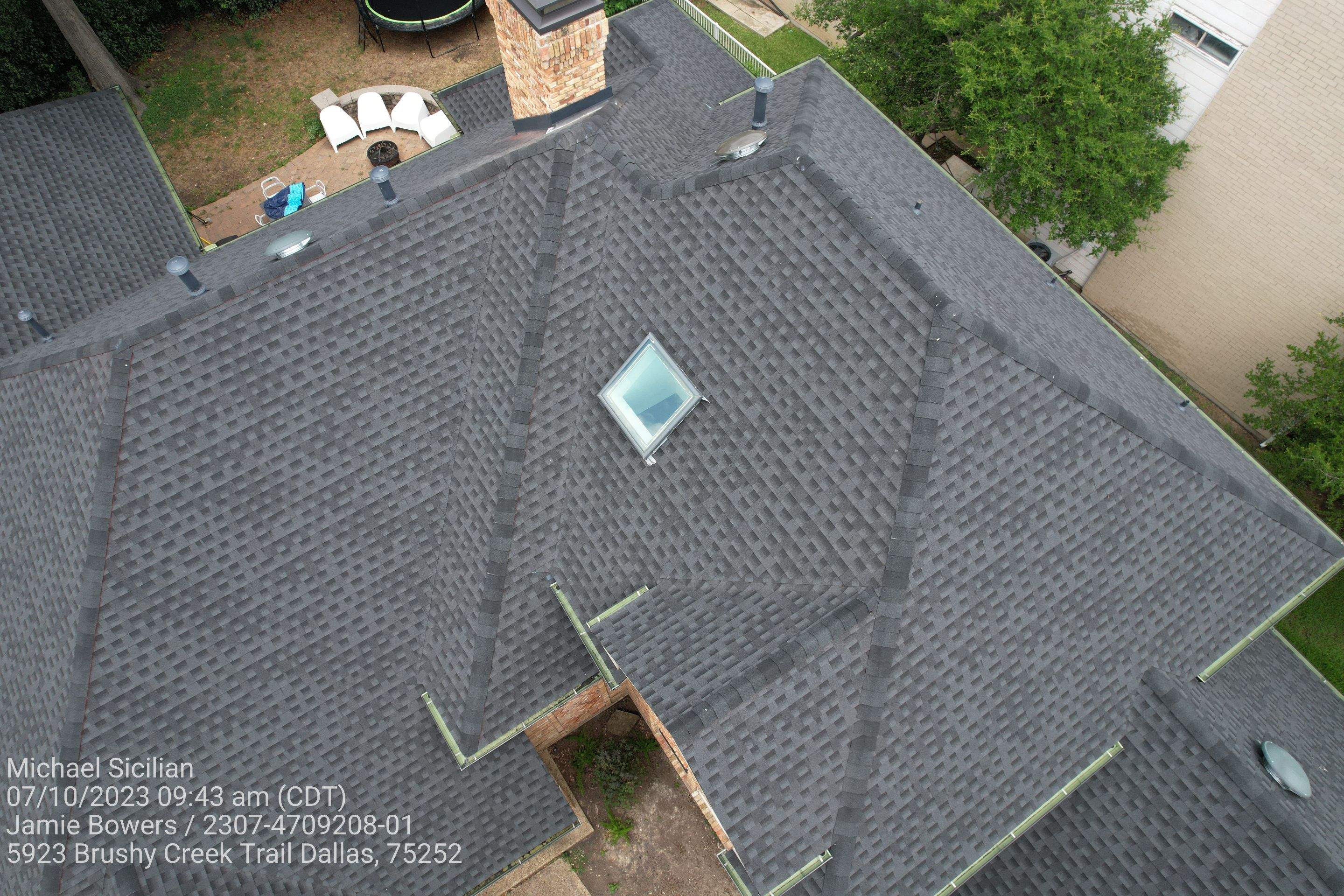 Project in Dallas by Zeus Exteriors