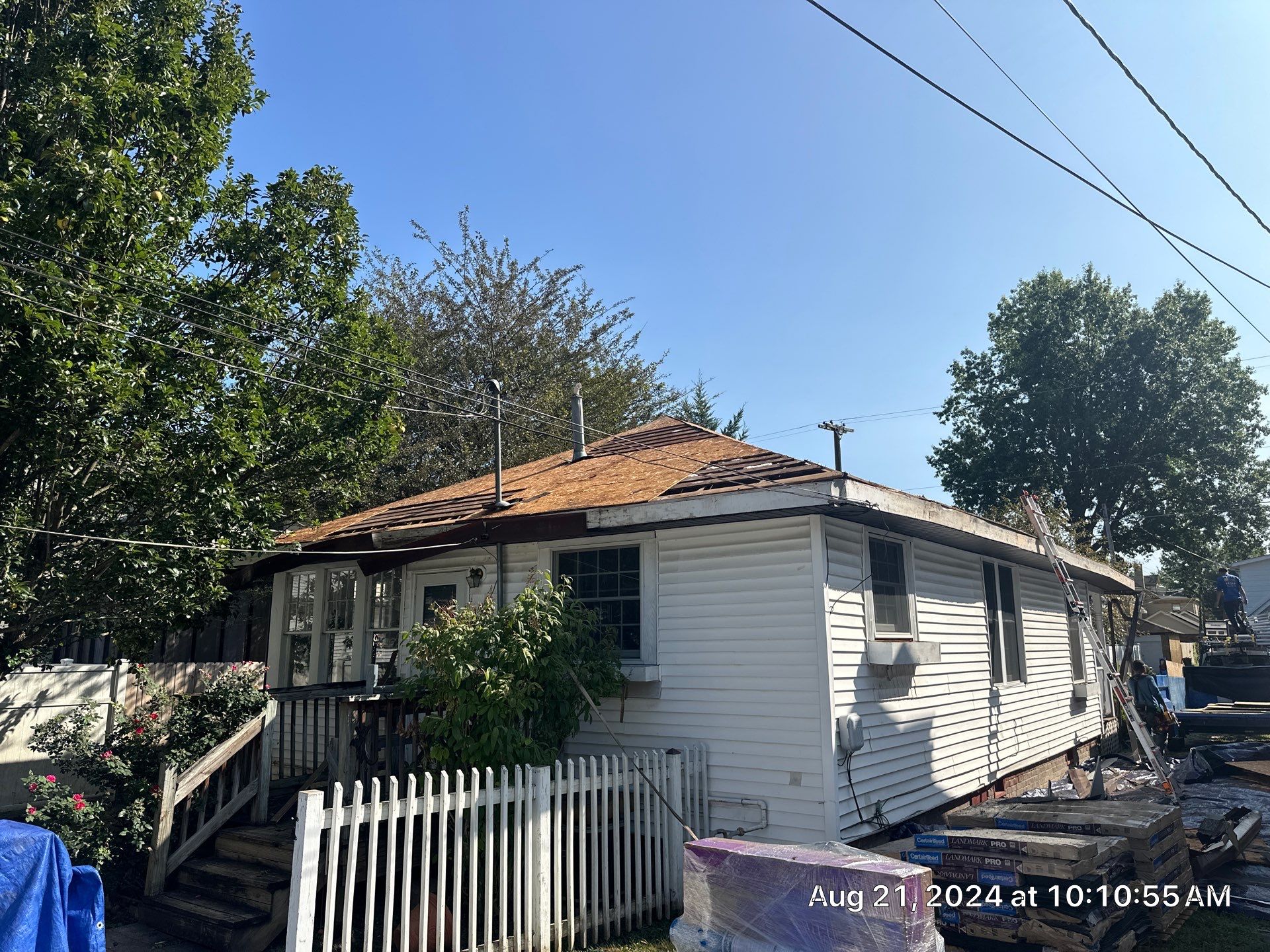 Residential Roofing Installation using Certainteed Landmark Pro Shingles by Fahey Roofing + Contracting
