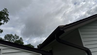 Turtle Shell gutter protection installation in Woodridge, IL 60517, photograph 24