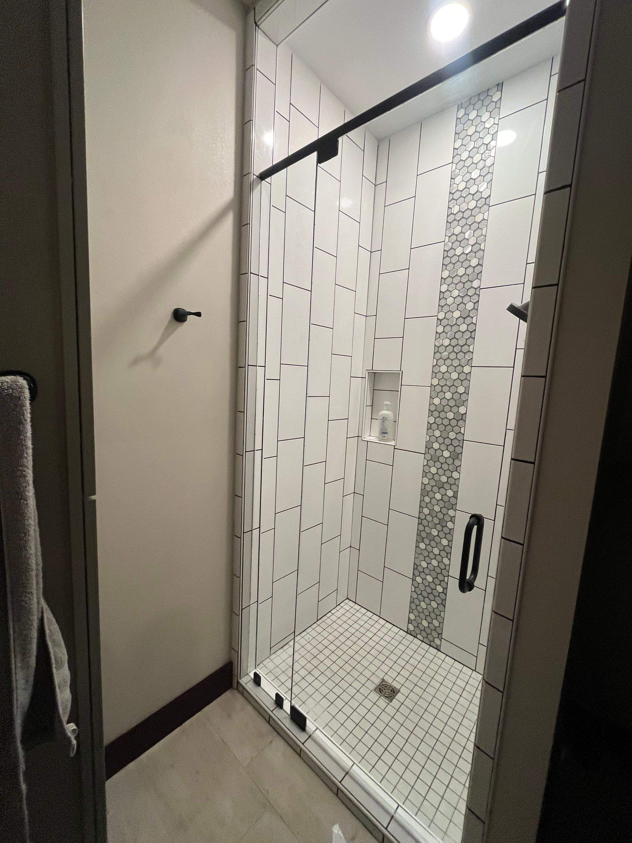 Shower Pictures by Custom Glass Service