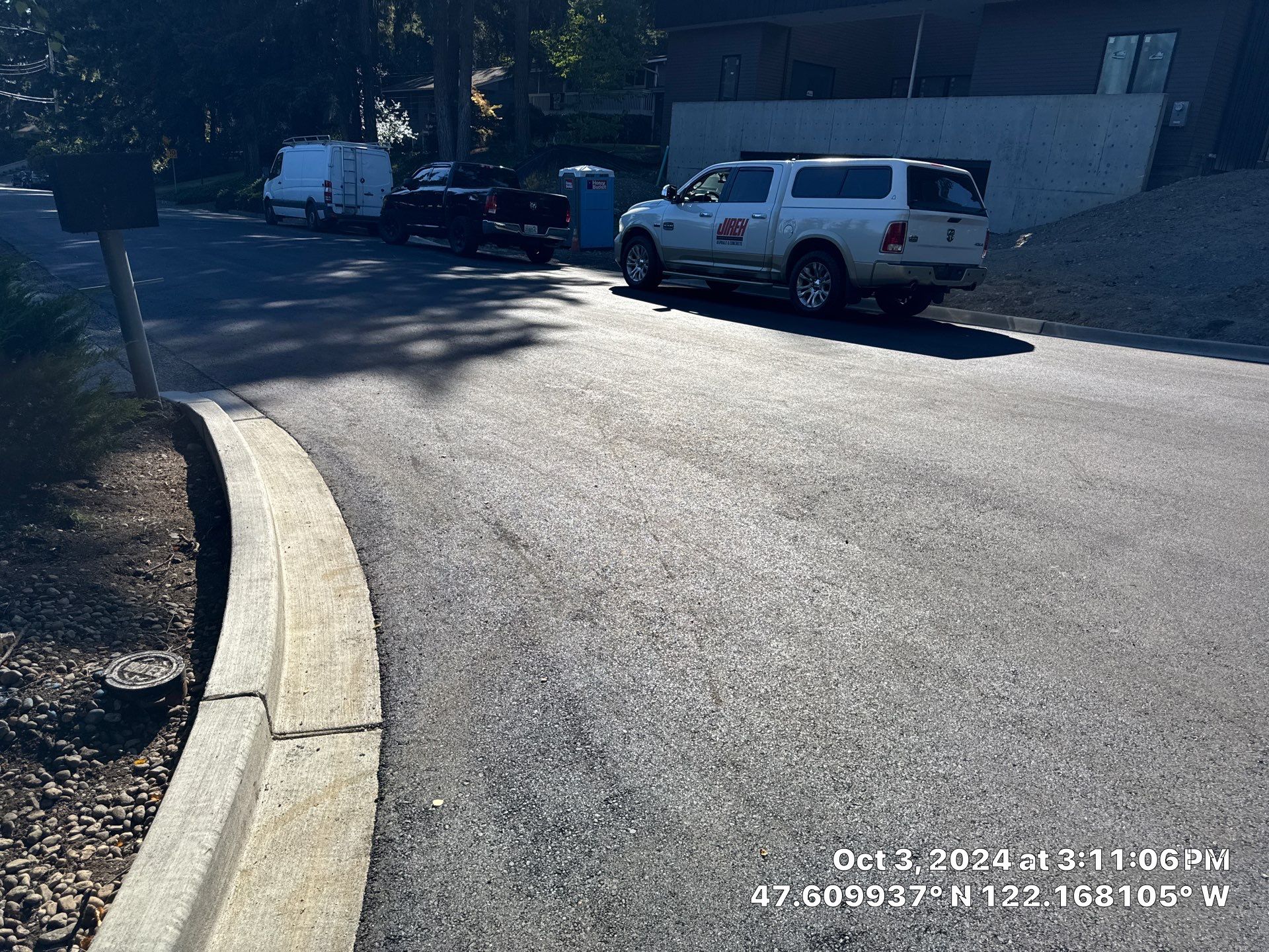 Concrete Curbing & Asphalt Patch Repair | Bellevue  by Jireh Asphalt & Concrete Inc 