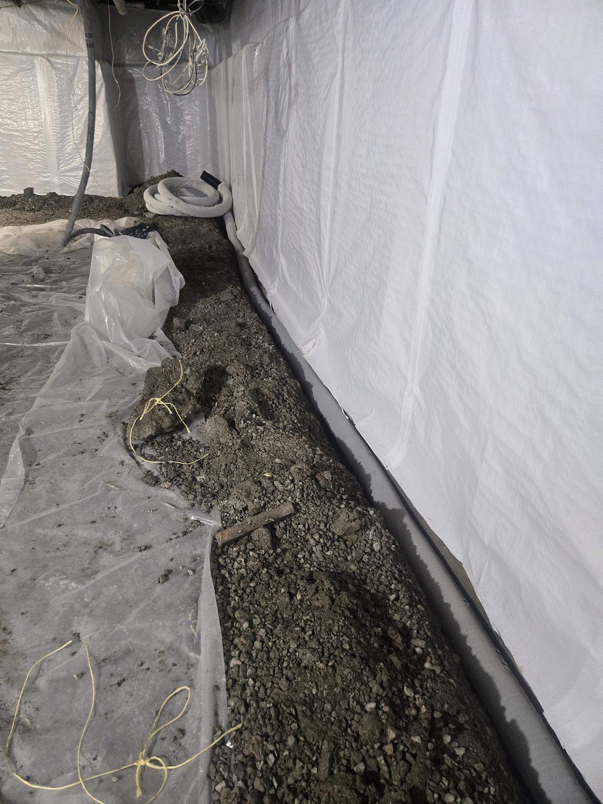 48 Foundation Crack Injections & Allied Shield Water Defense Installation by Allied Water Services