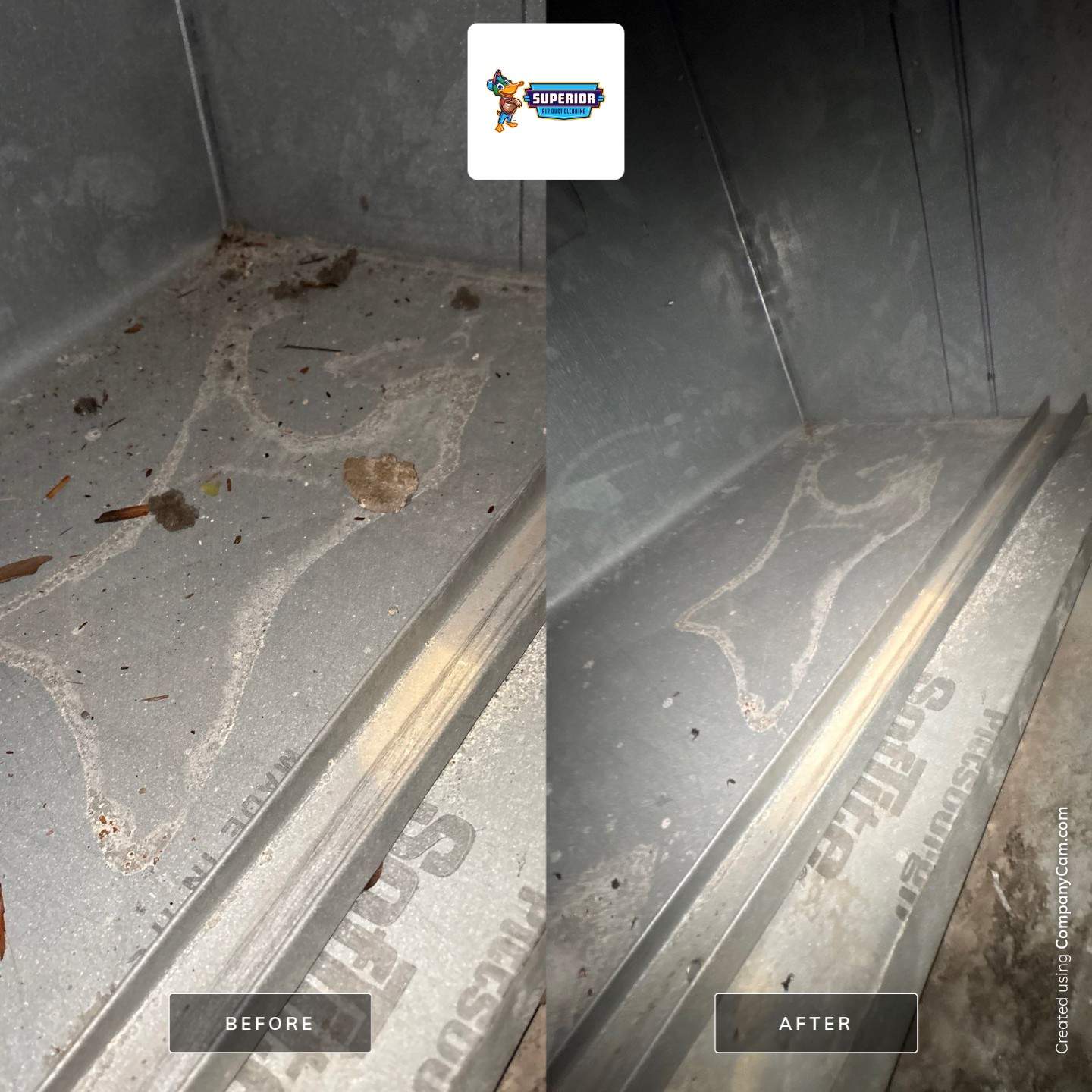 Air Duct Cleaning With a Vacuum Truck in Ellwood City, PA by Superior Air Duct Cleaning
