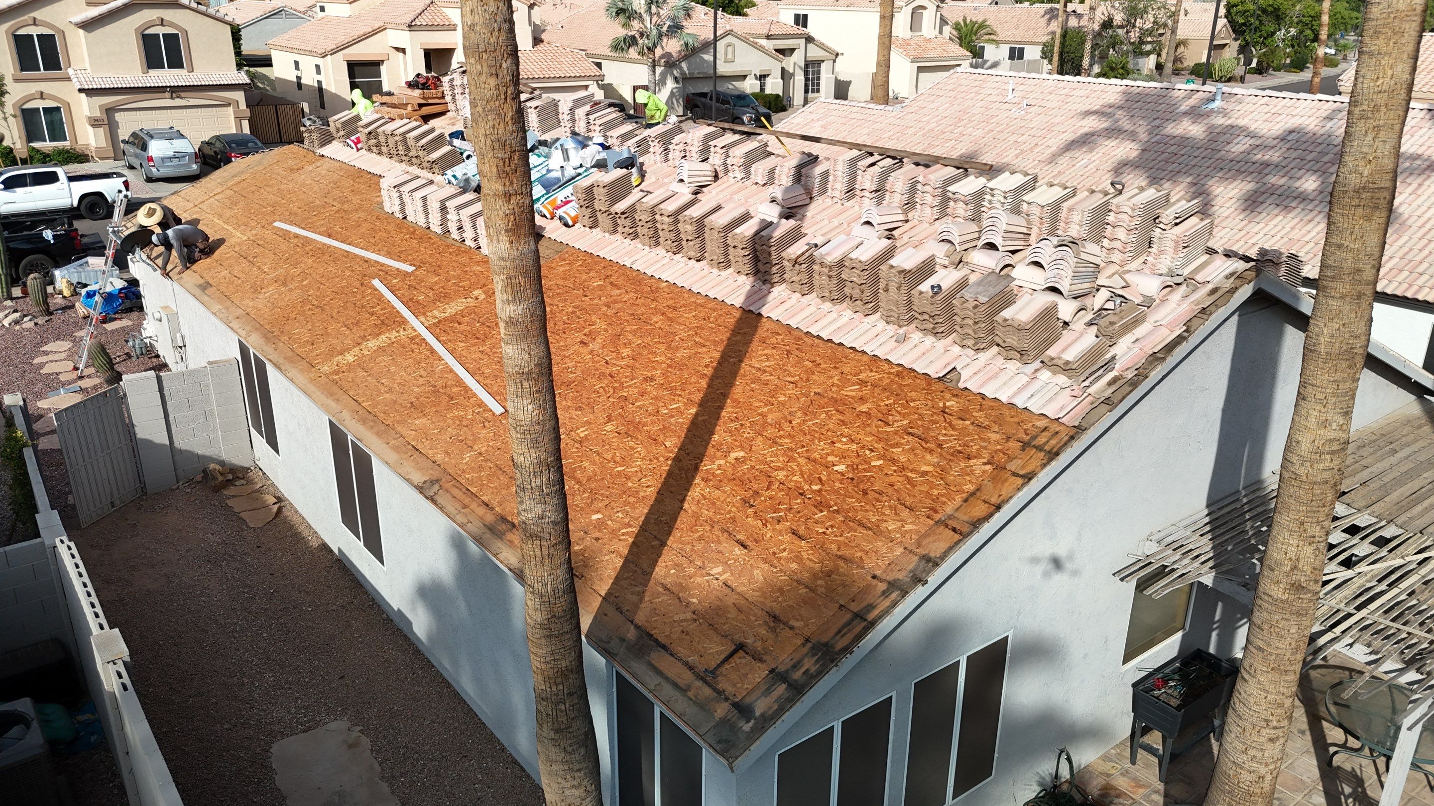 Project in Mesa, AZ by Saint Roofing