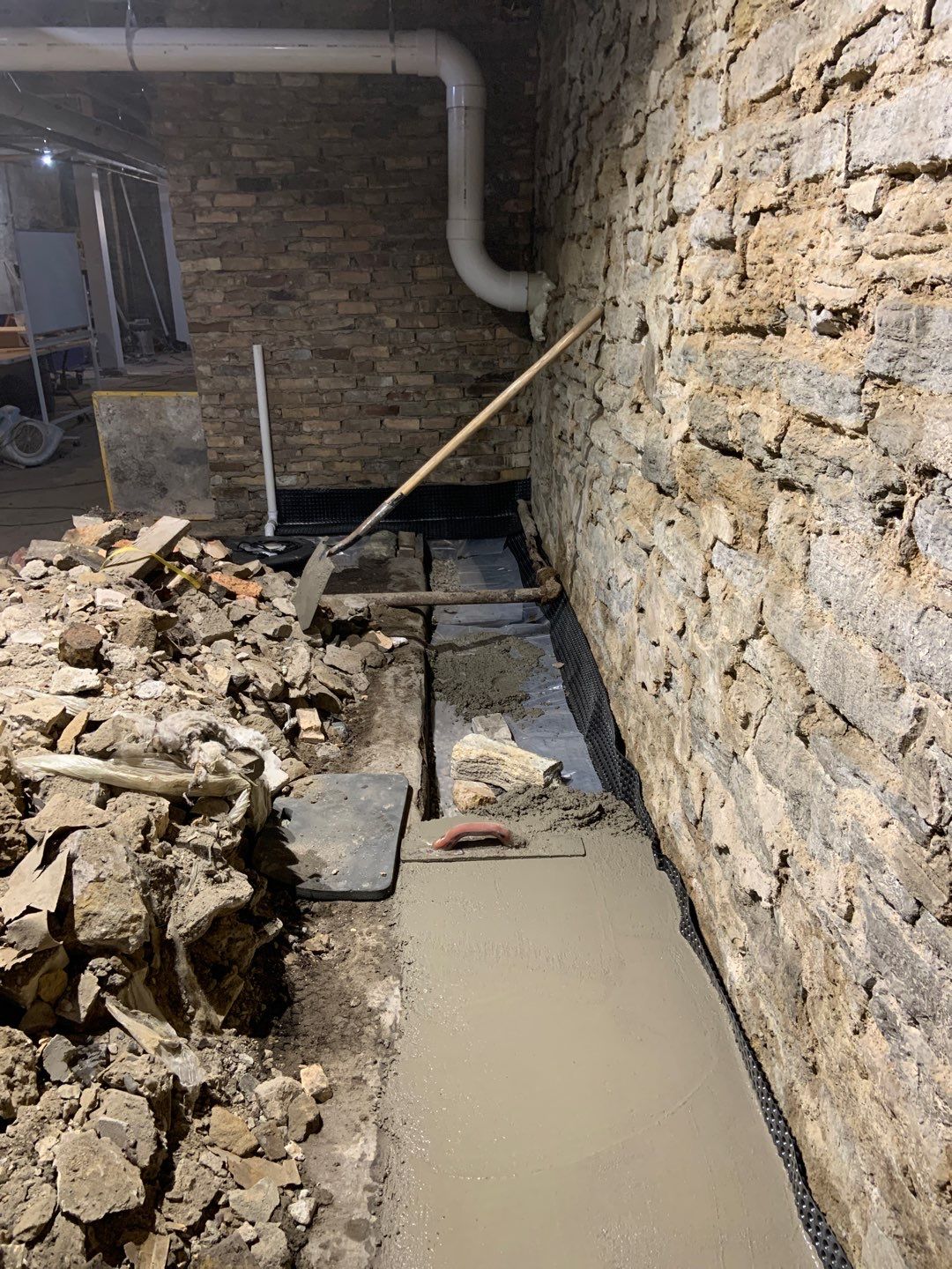 Large Commercial Waterproofing in the Heart of NE Minneapolis by Waterproofing Northeast