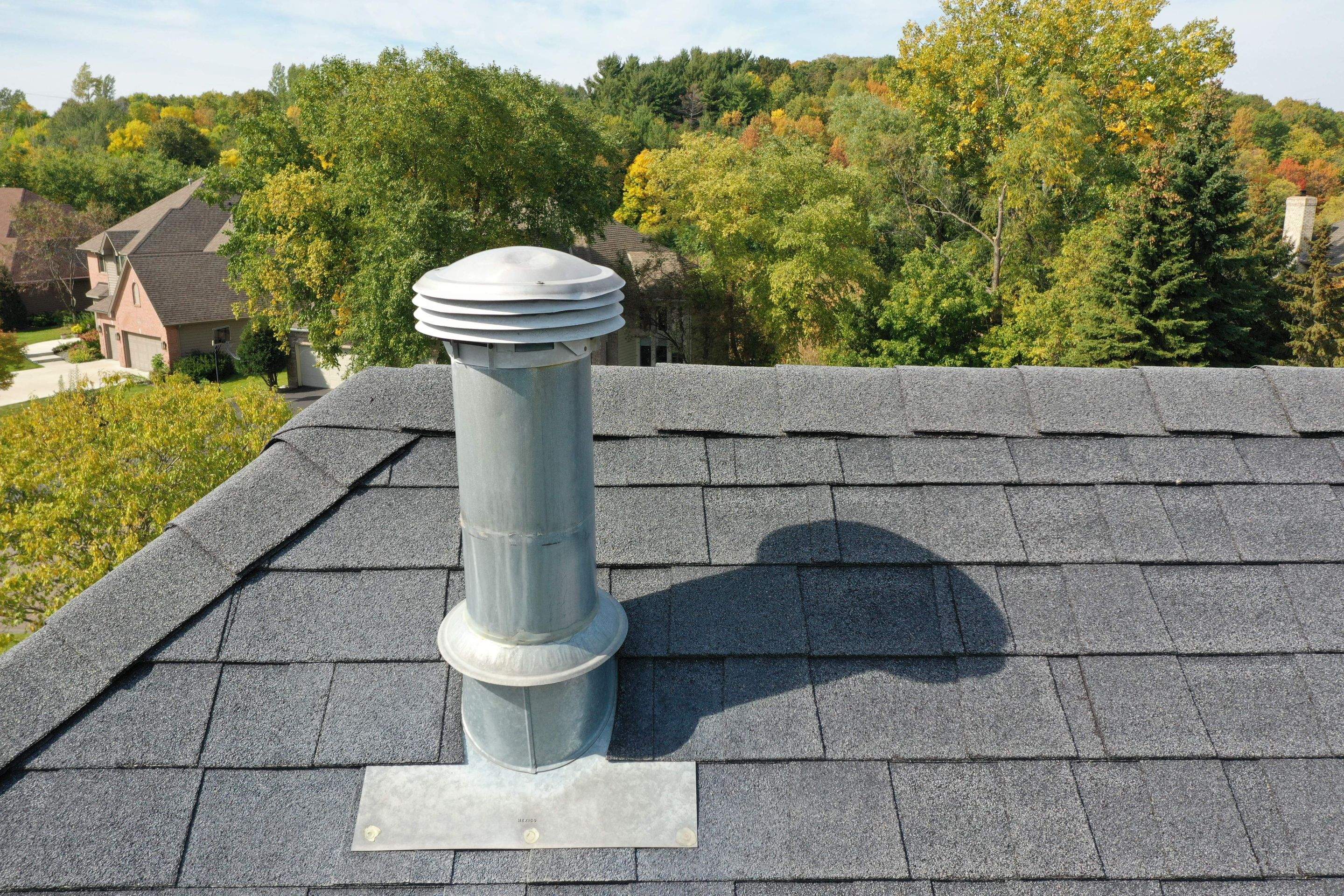 Residential Roofing Installation using Certainteed Landmark Moire Black by MODERN EXTERIOR SYSTEMS