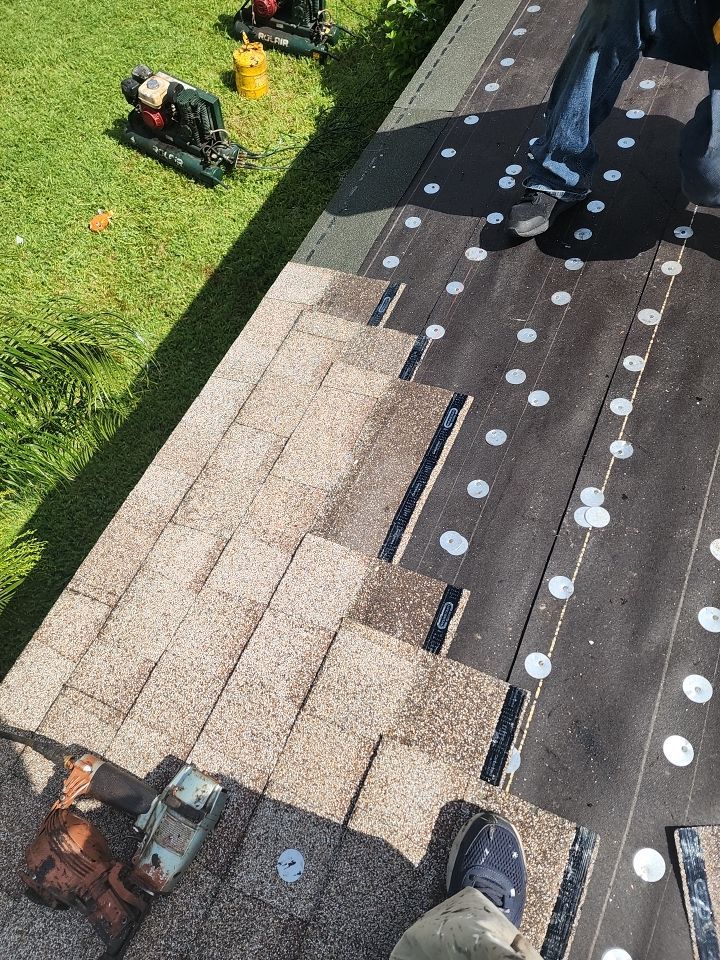 Shingle Roof Replacement and Decking Repair in Boynton Beach by Aastro Roofing