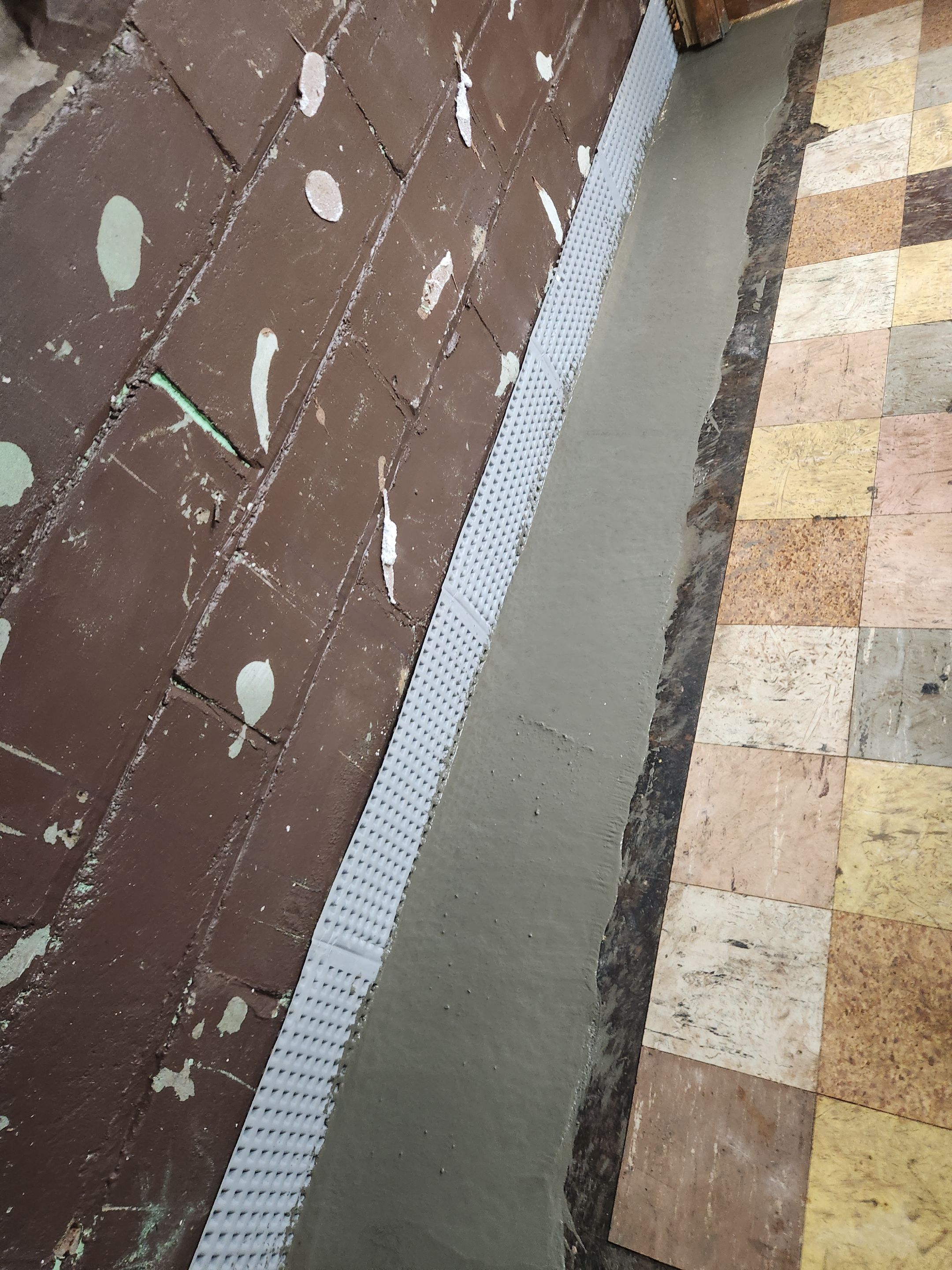Interior French Drain West Orange NJ by Pure Service Pro, LLC 