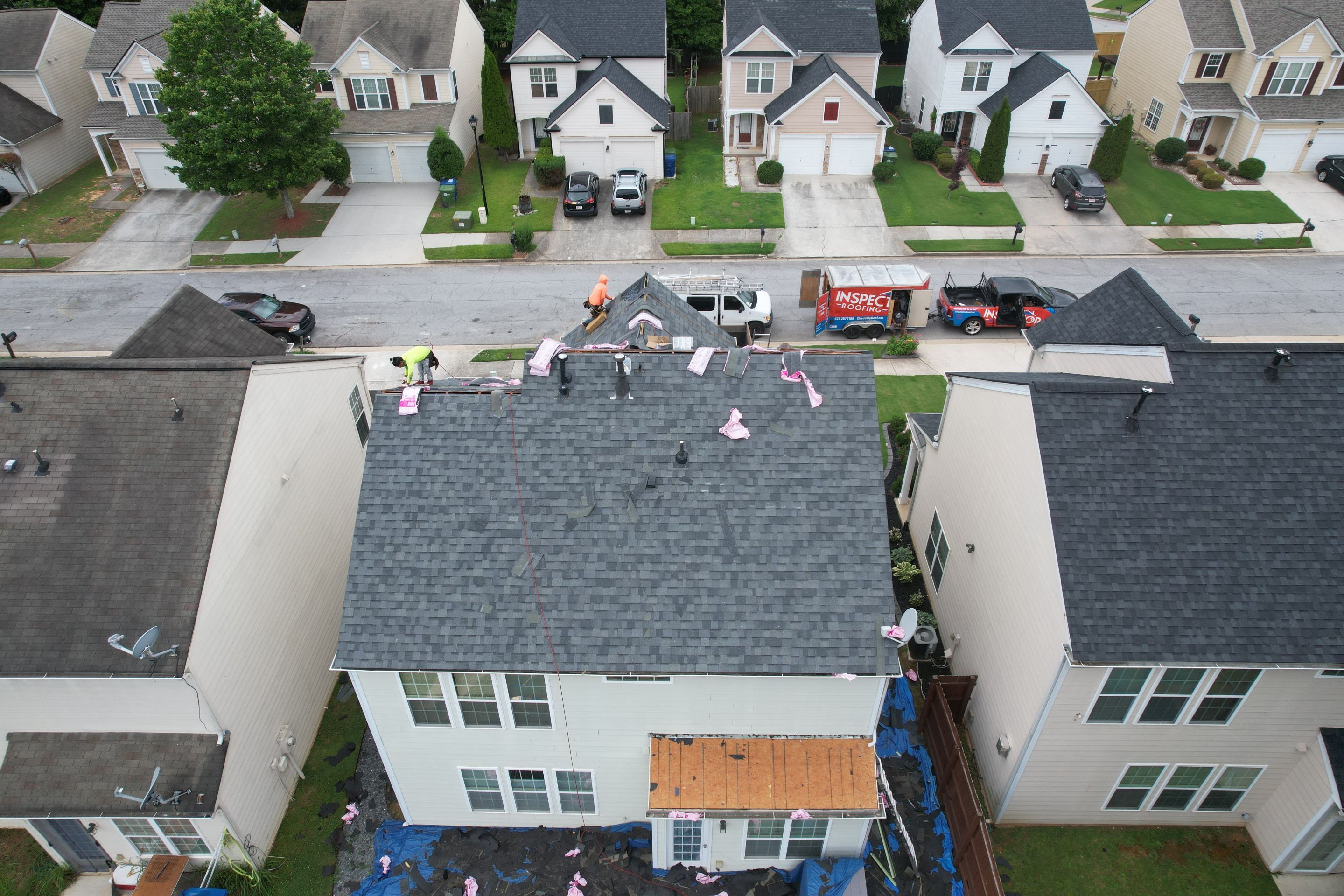 Residential Roof Replacement using Owens Corning by Inspector Roofing and Restoration