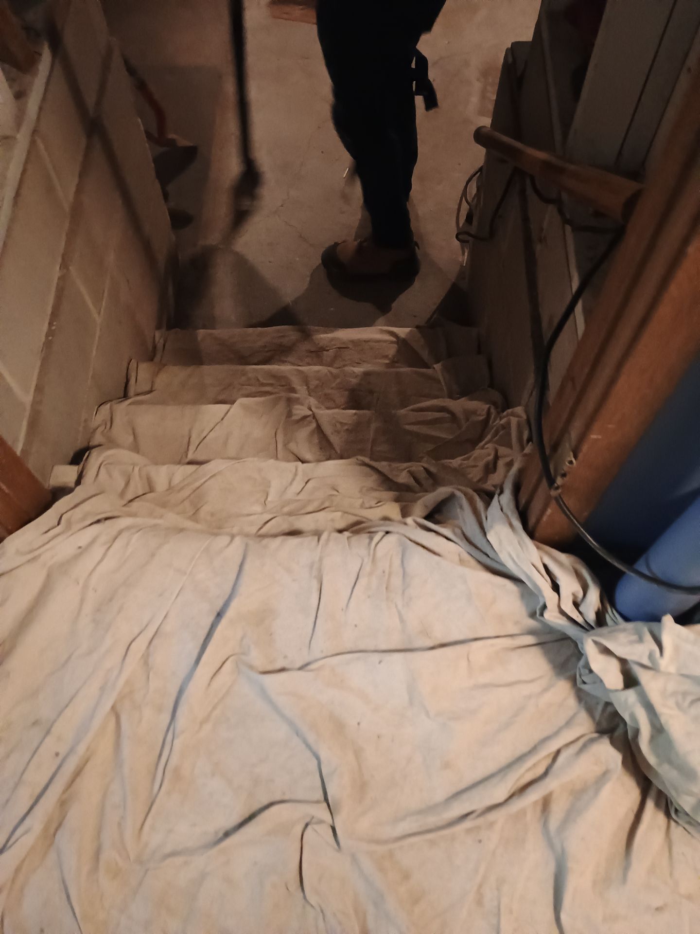 Interior Drain Tile Installation near Columbia Heights, MN by Waterproofing Northeast