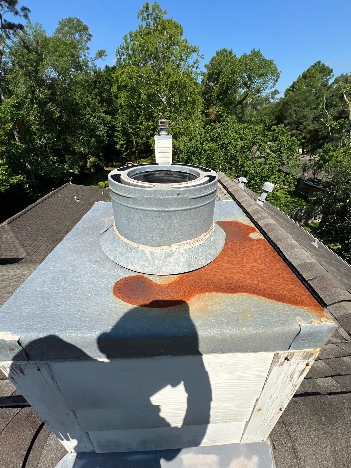 Hail Damage using Metal by Roof Repair Company