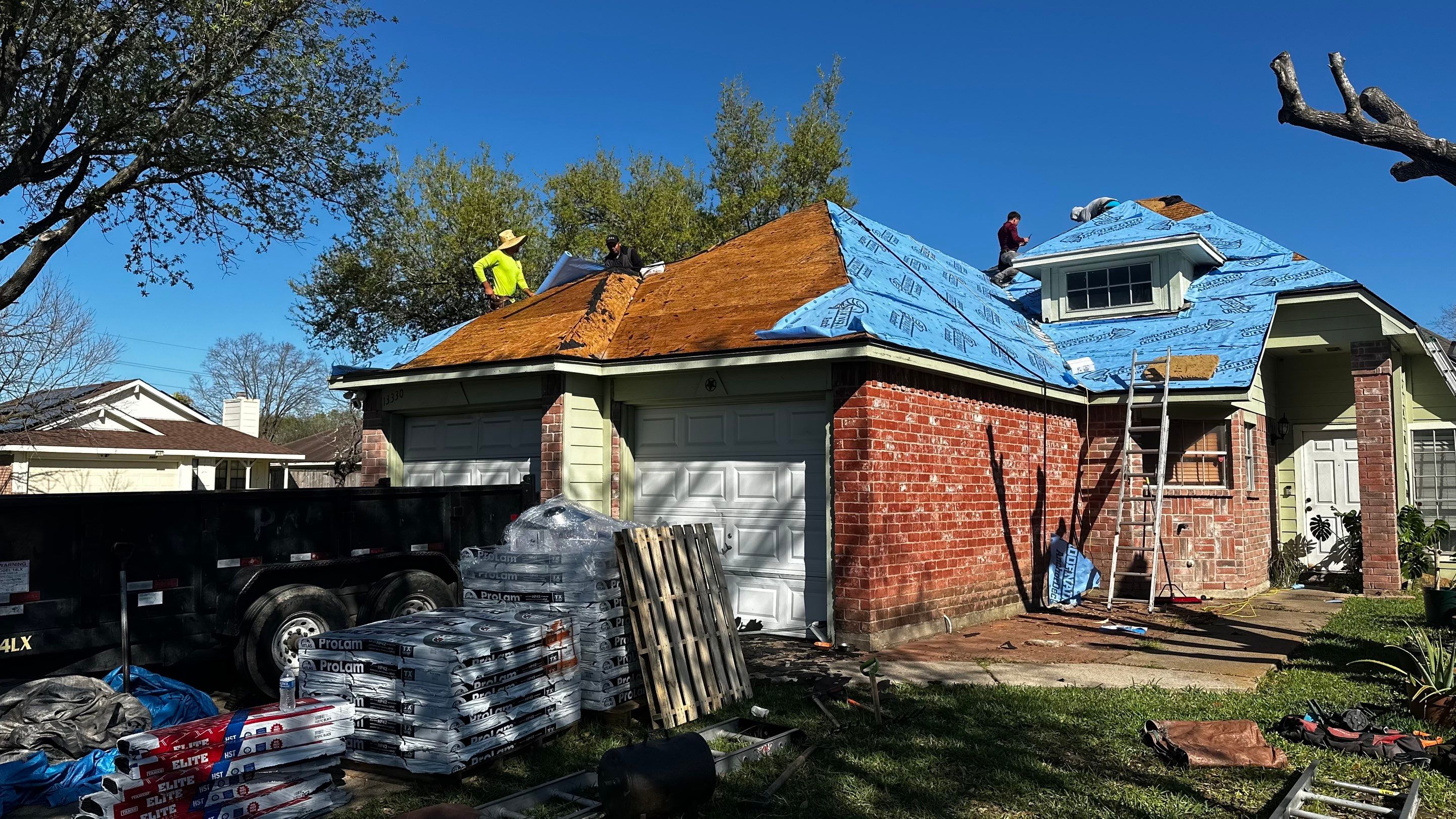 New Architectural Shingle Roof — Northwest Houston, TX by PL Roofing & SB Roofing, LLC.