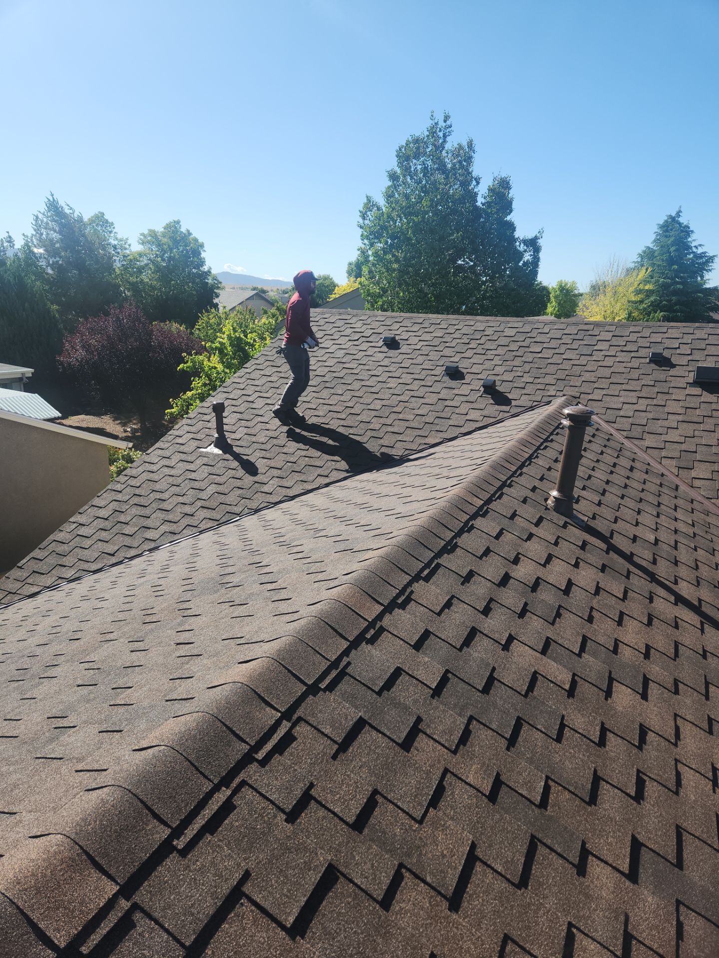 Residential Roof Replacement with Designer Shingles in Prescott Valley by Badger Roofing