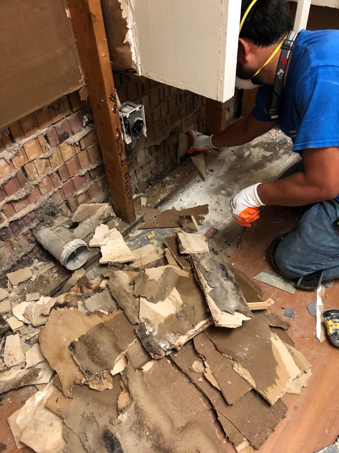 Home Remodel after Huge Water Damage by L&T General Contractors and Restoration INC