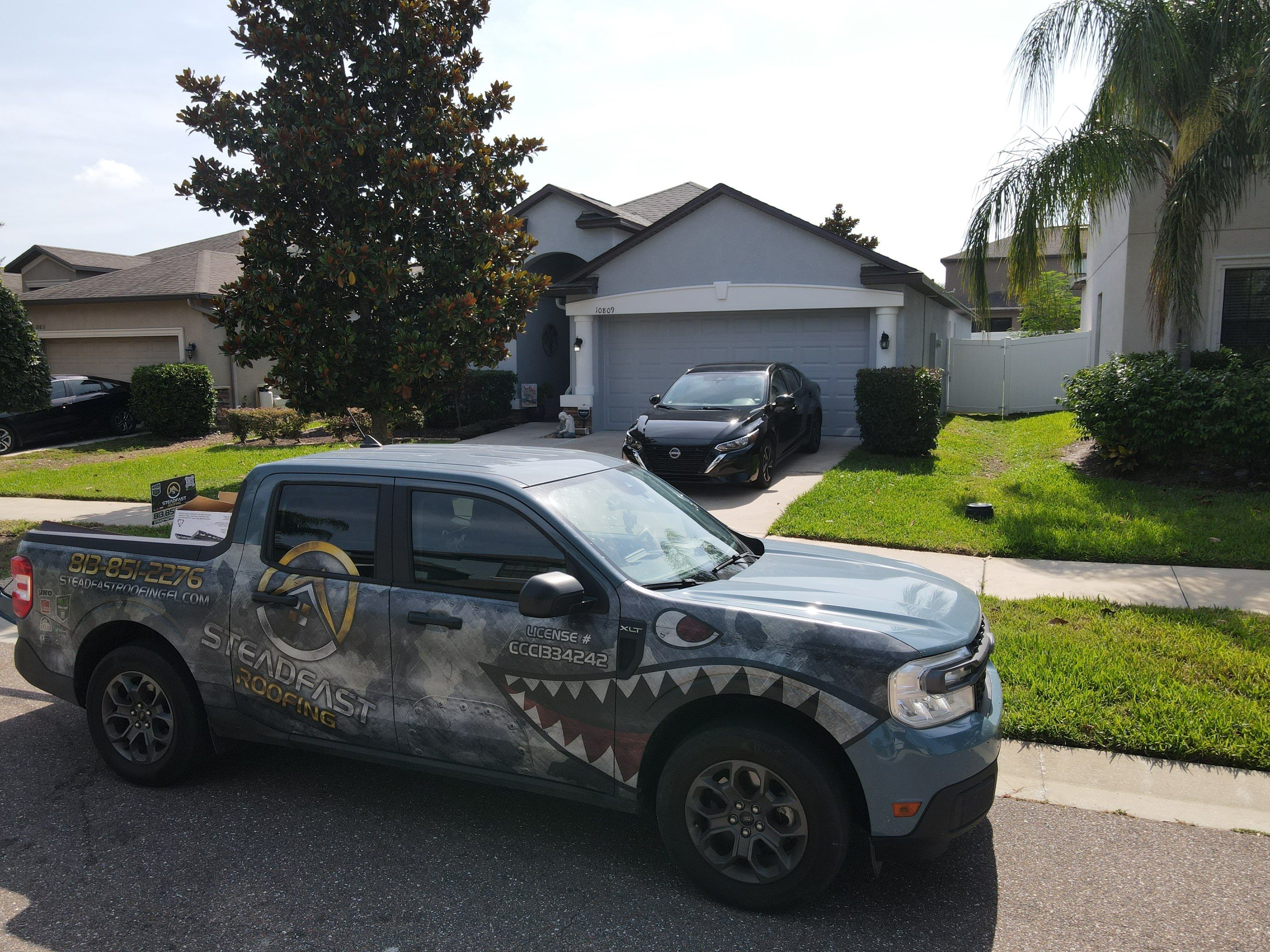 Roof Replacement in Riverview, FL. by Steadfast Roofing